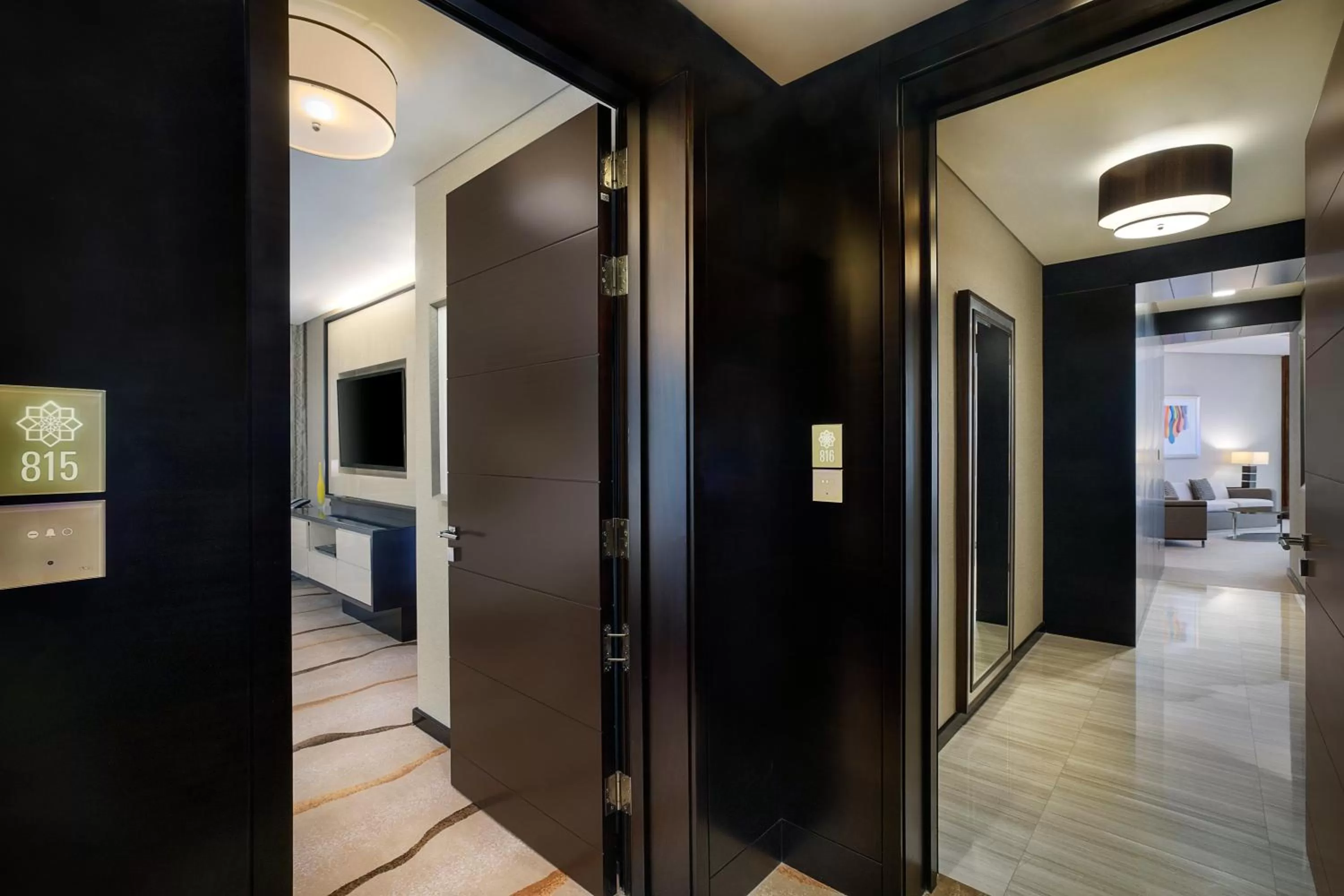 Floor plan in Rosewood Abu Dhabi