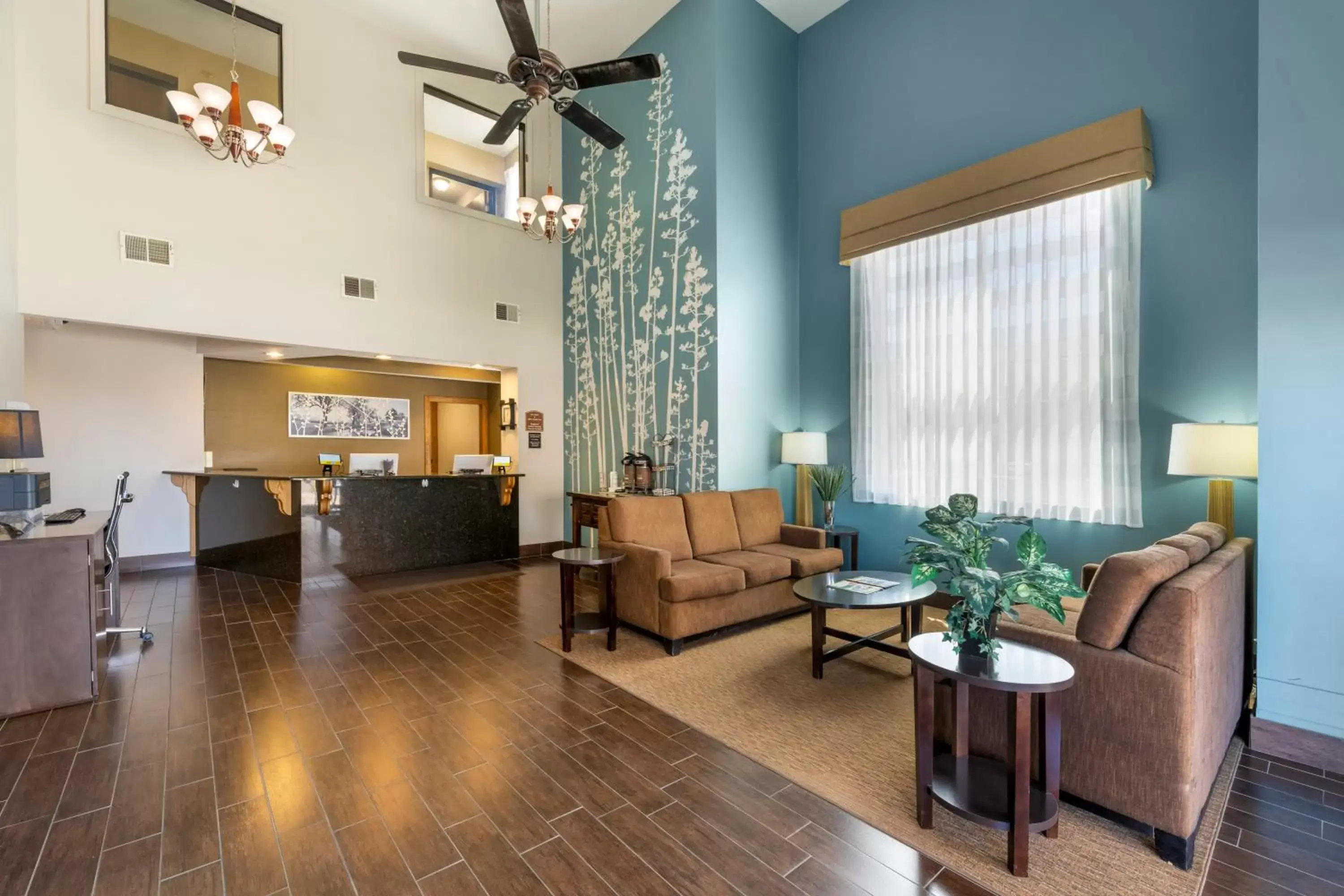 Lobby or reception, Lobby/Reception in Sleep Inn & Suites Hays I-70