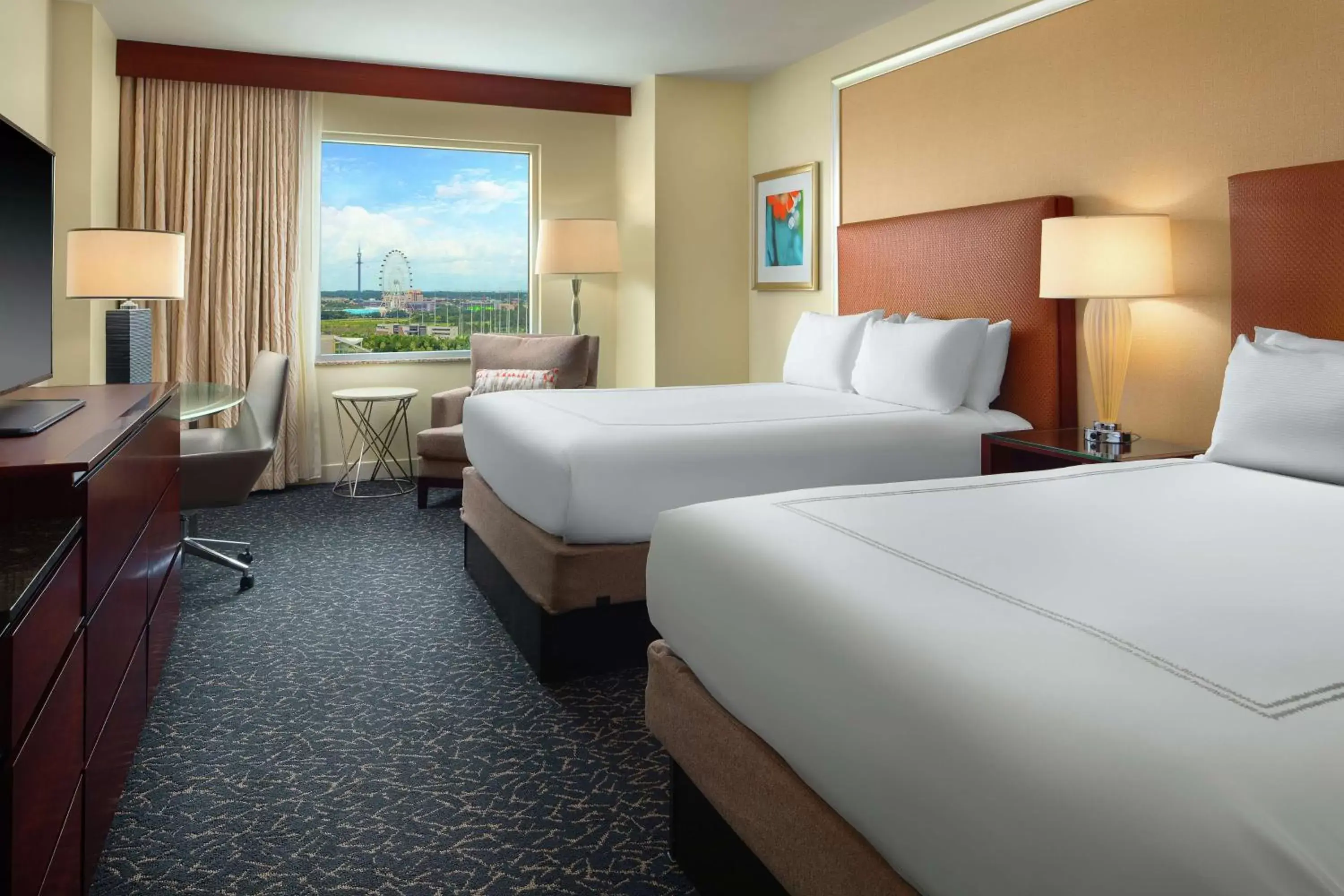 Bedroom in Hilton Orlando