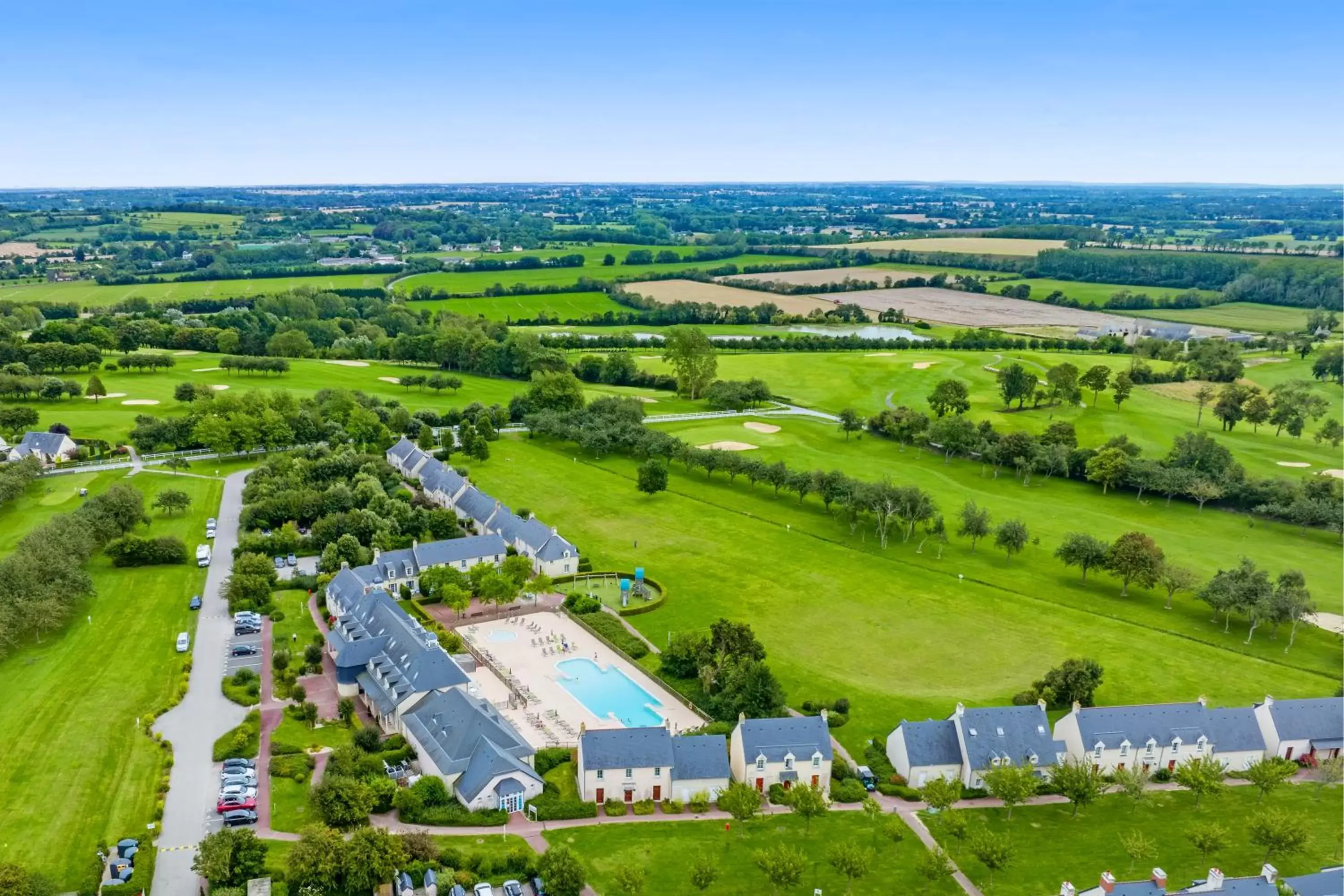 Property building, Bird's-eye View in Résidence Pierre & Vacances Green Beach