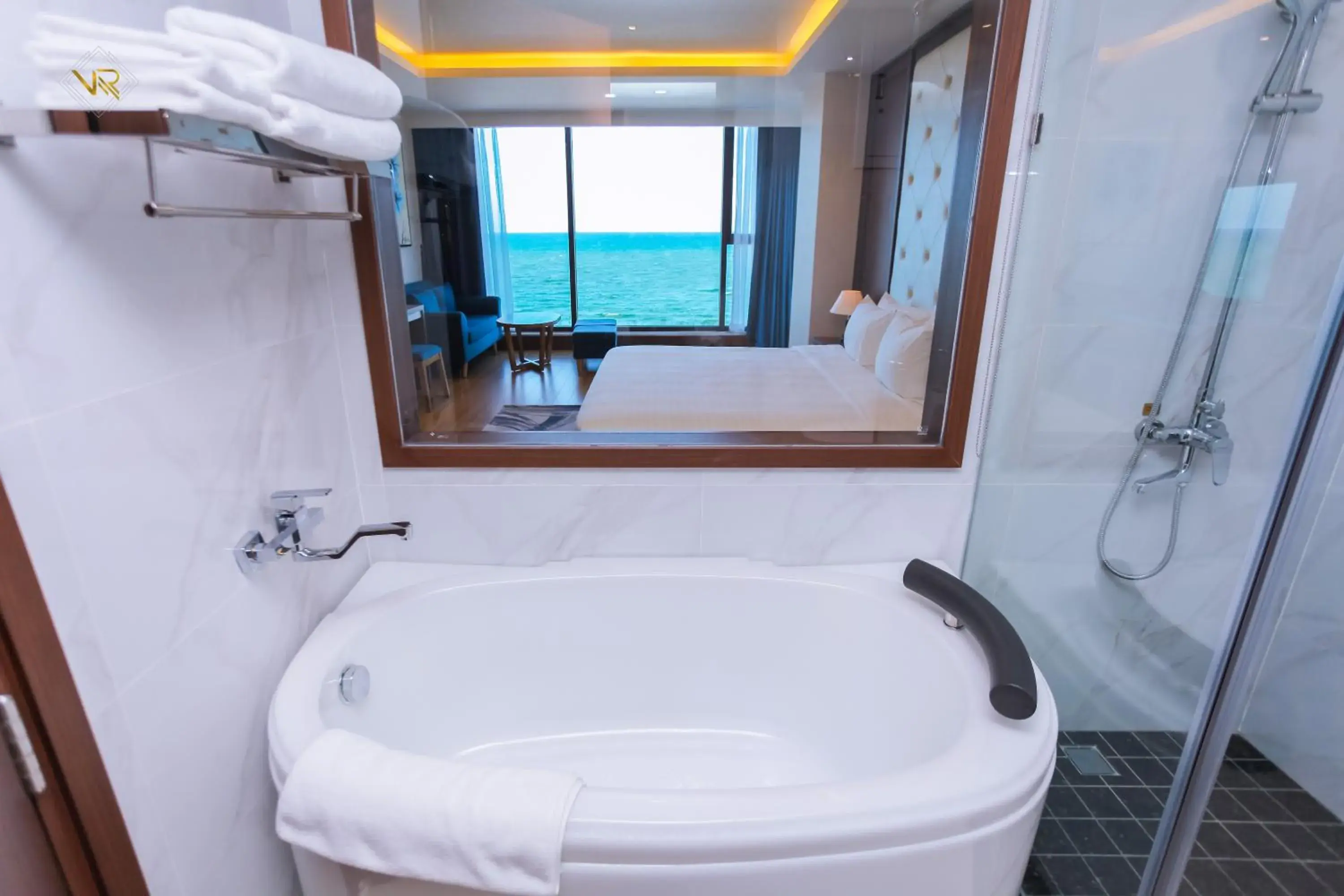 Bathroom in VUNG TAU RIVA HOTEL