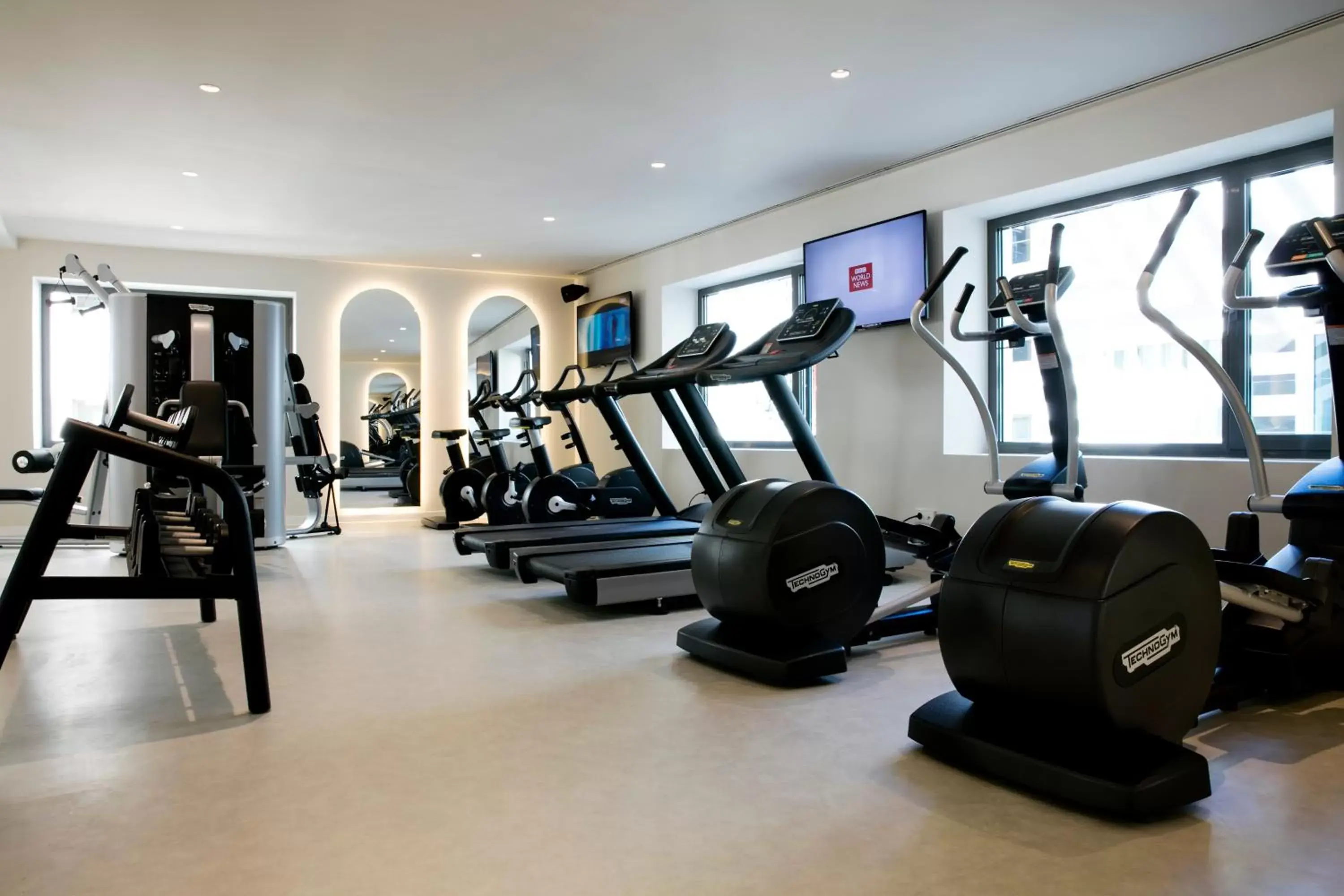 Fitness centre/facilities, Fitness Center/Facilities in Barceló Torre de Madrid