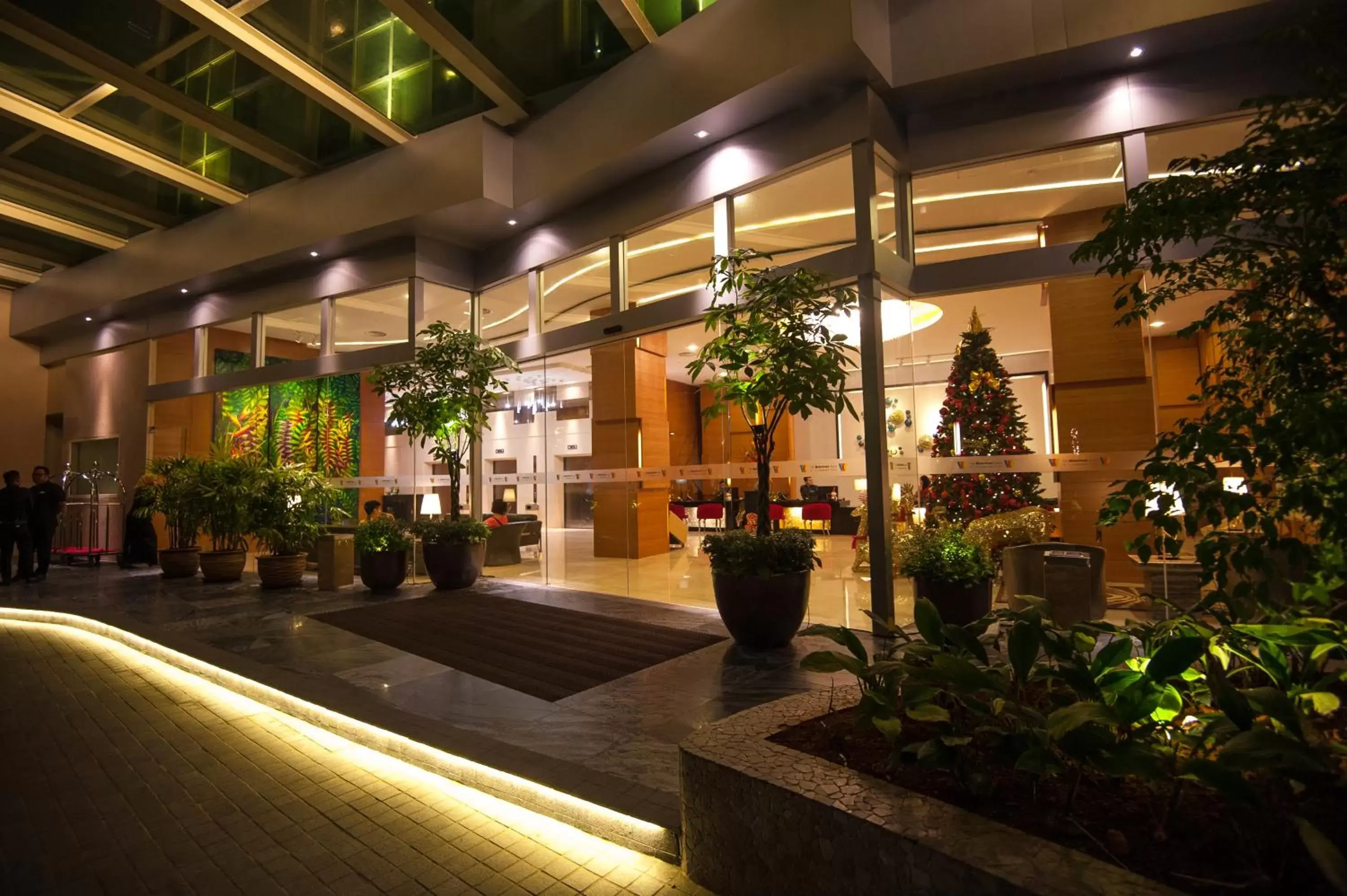 Facade/entrance in The Waterfront Hotel Kuching