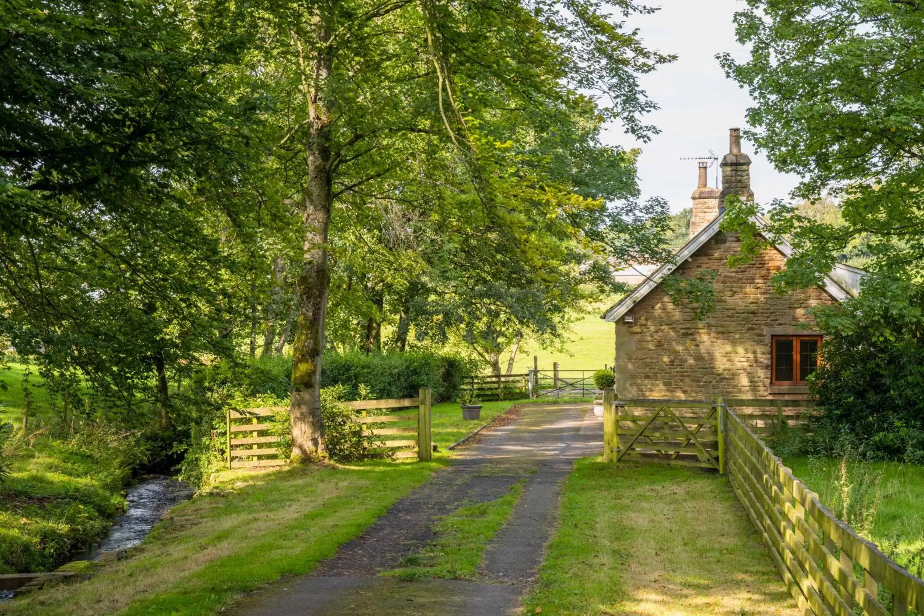 Garden in Farlam Hall Hotel & Restaurant