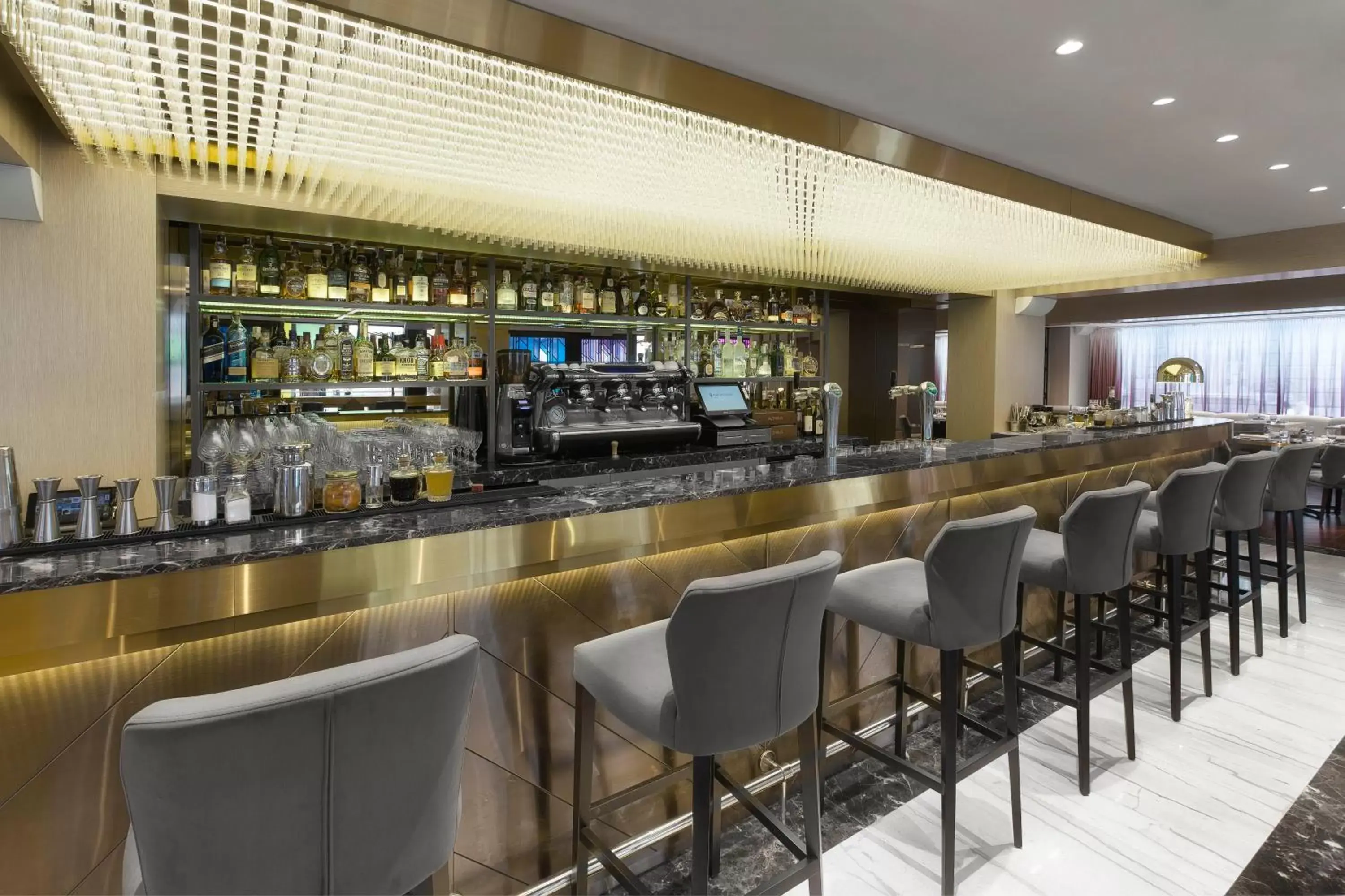 Lounge or bar in InterContinental Sofia by IHG Lounge or bar in InterContinental Sofia by IHG