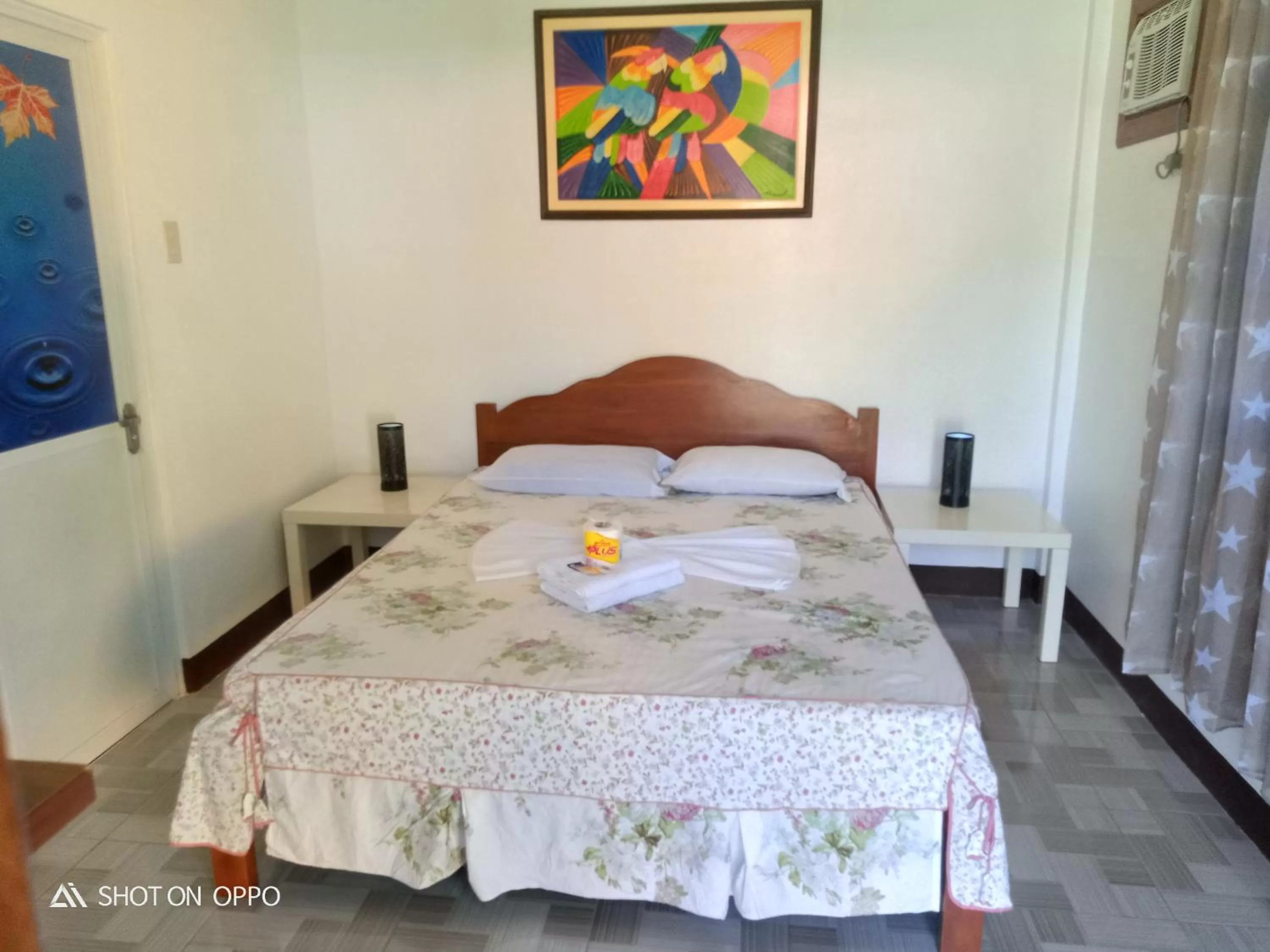 Bed in E&N Paradise Island Resort