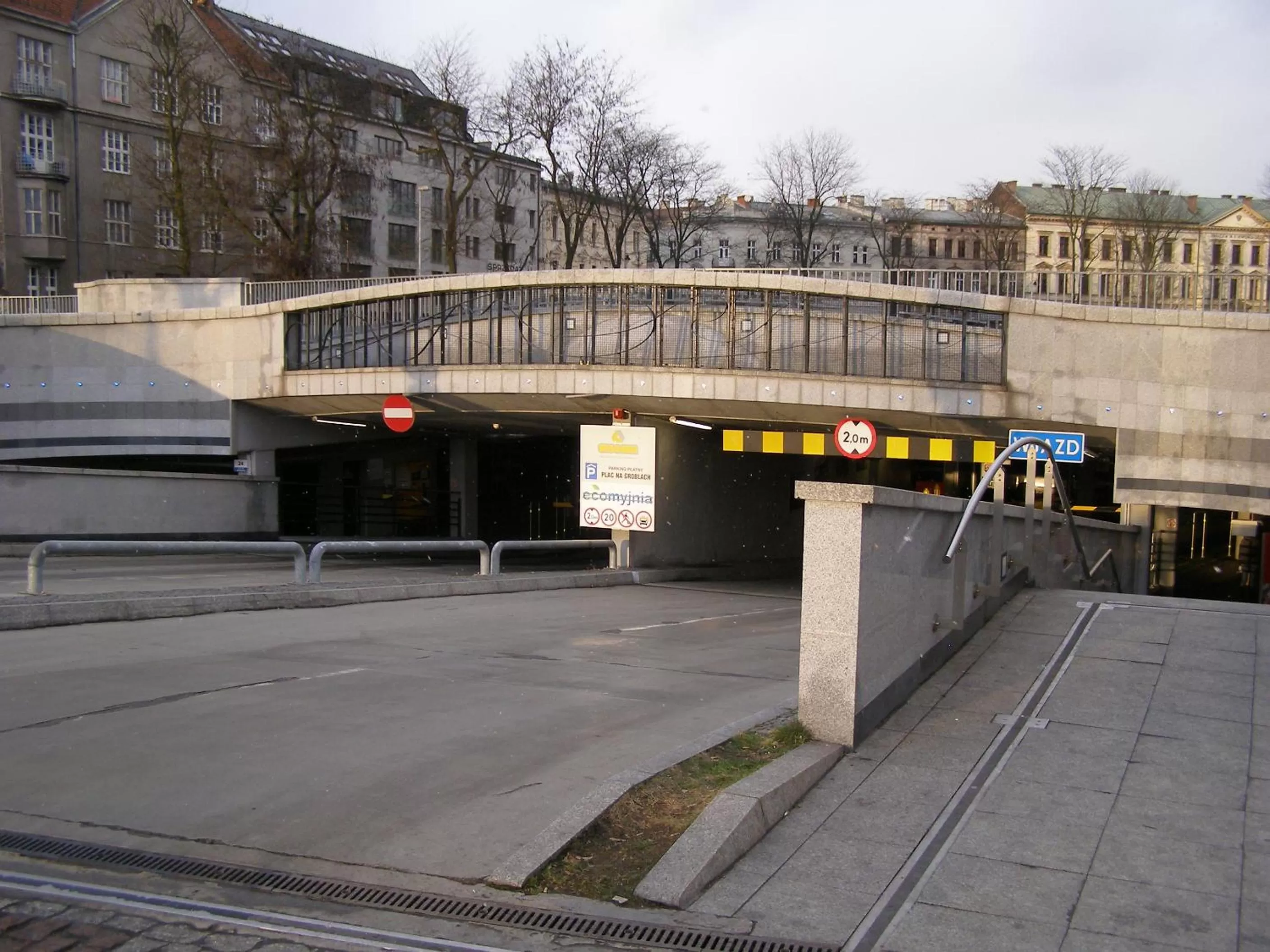 Parking in Rembrandt Aparthotel