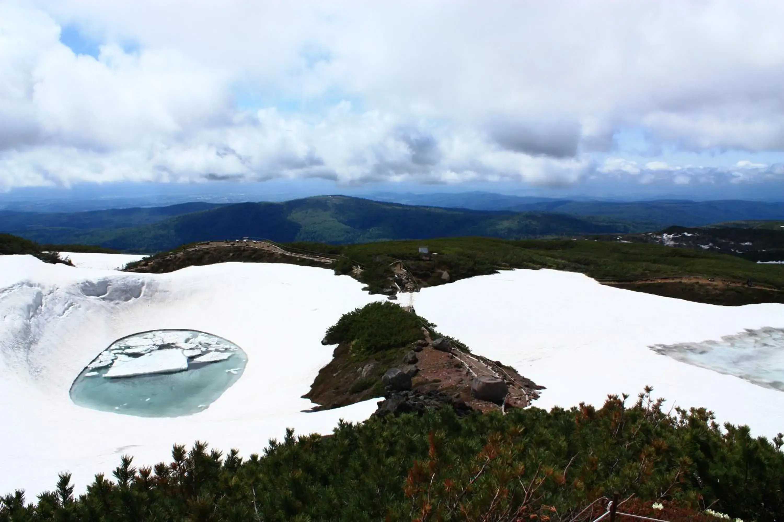 Natural landscape, Winter in Asahidake Onsen Hotel Bear Monte