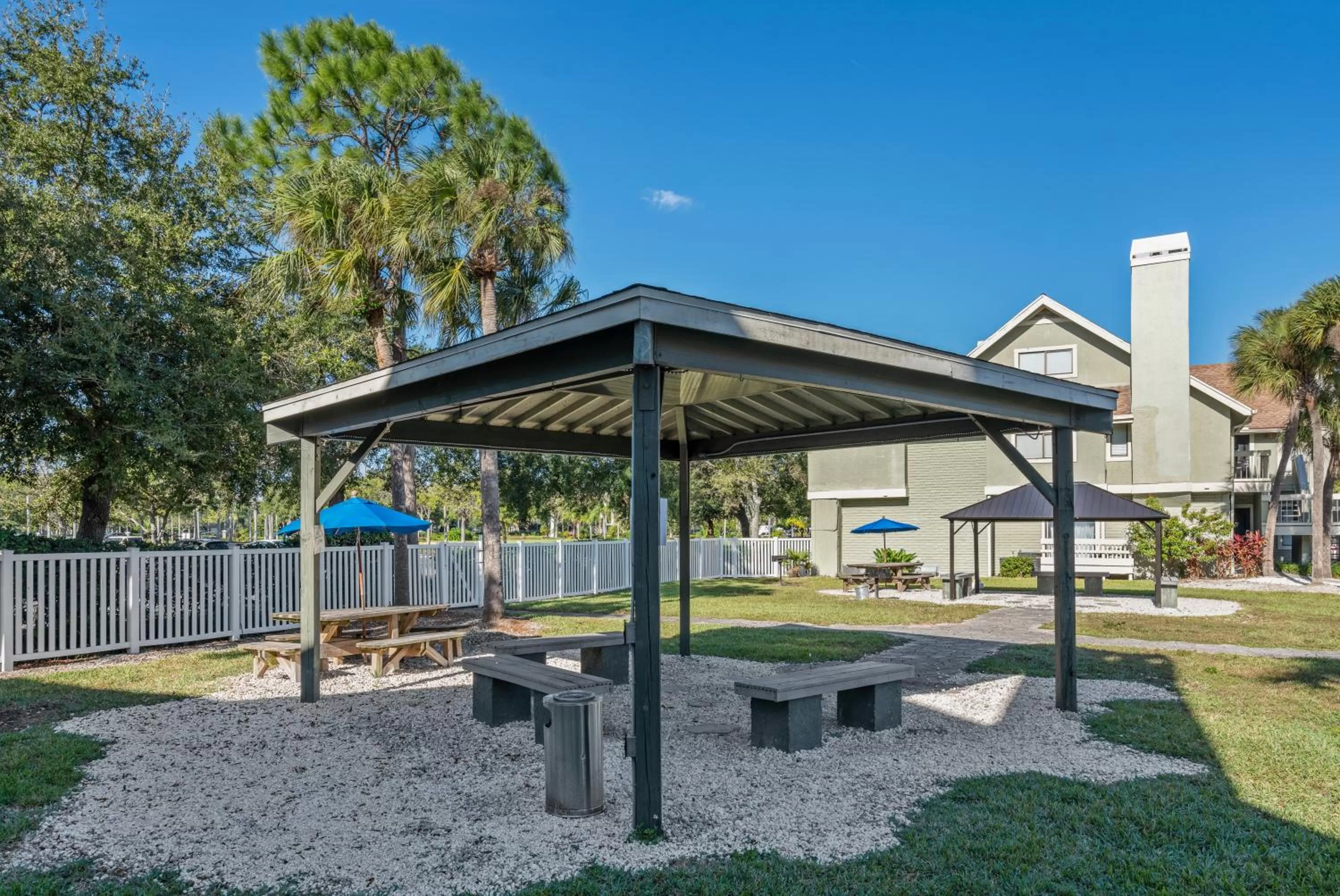 Patio in Chase Suite Hotel Rocky Point Tampa
