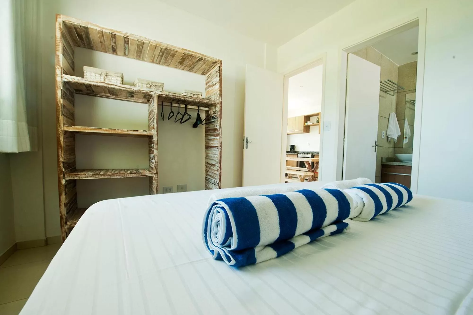 Bed in Manga Verde Beach Residence