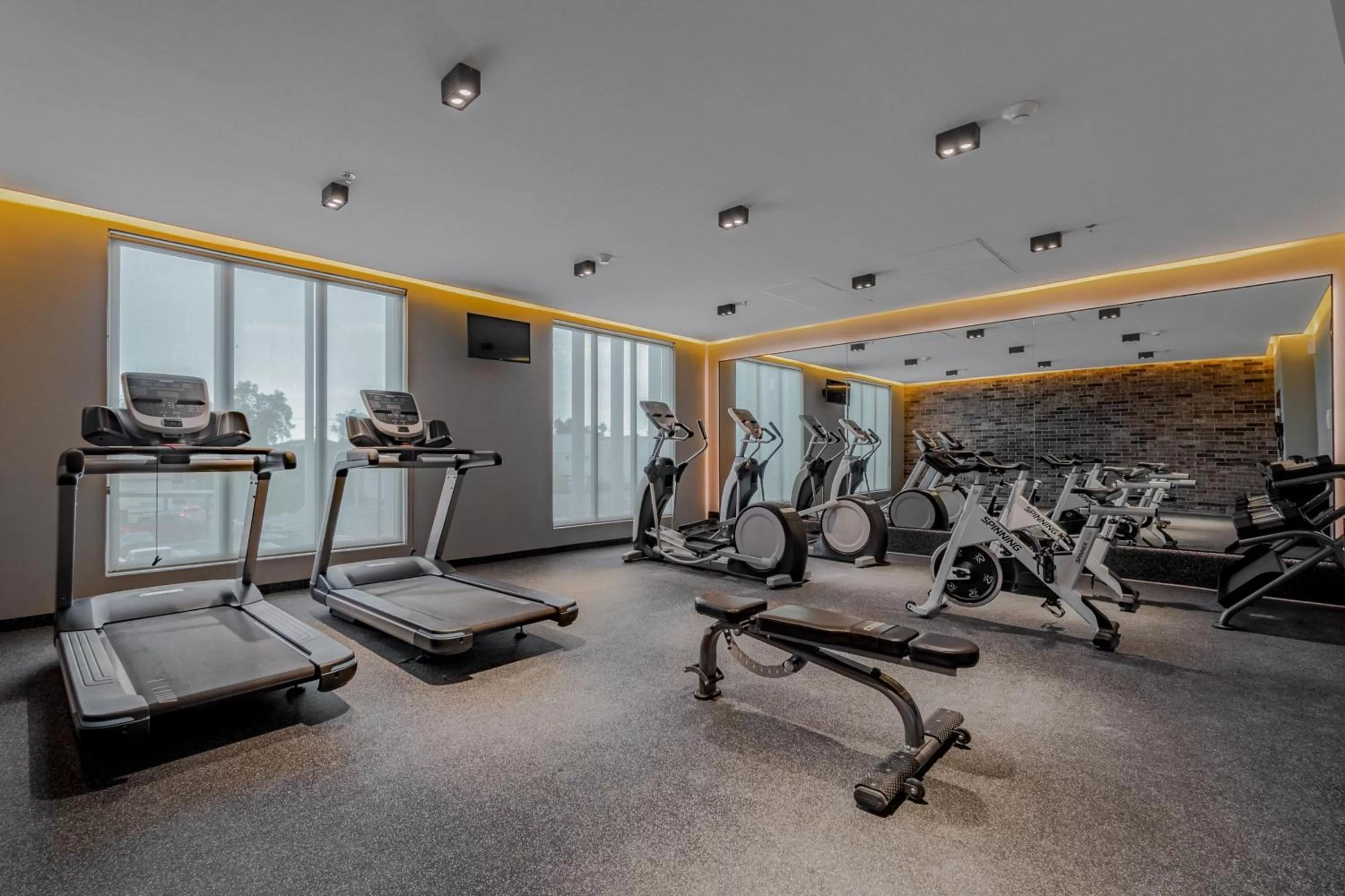Fitness centre/facilities in City Express Plus by Marriott Mexicali