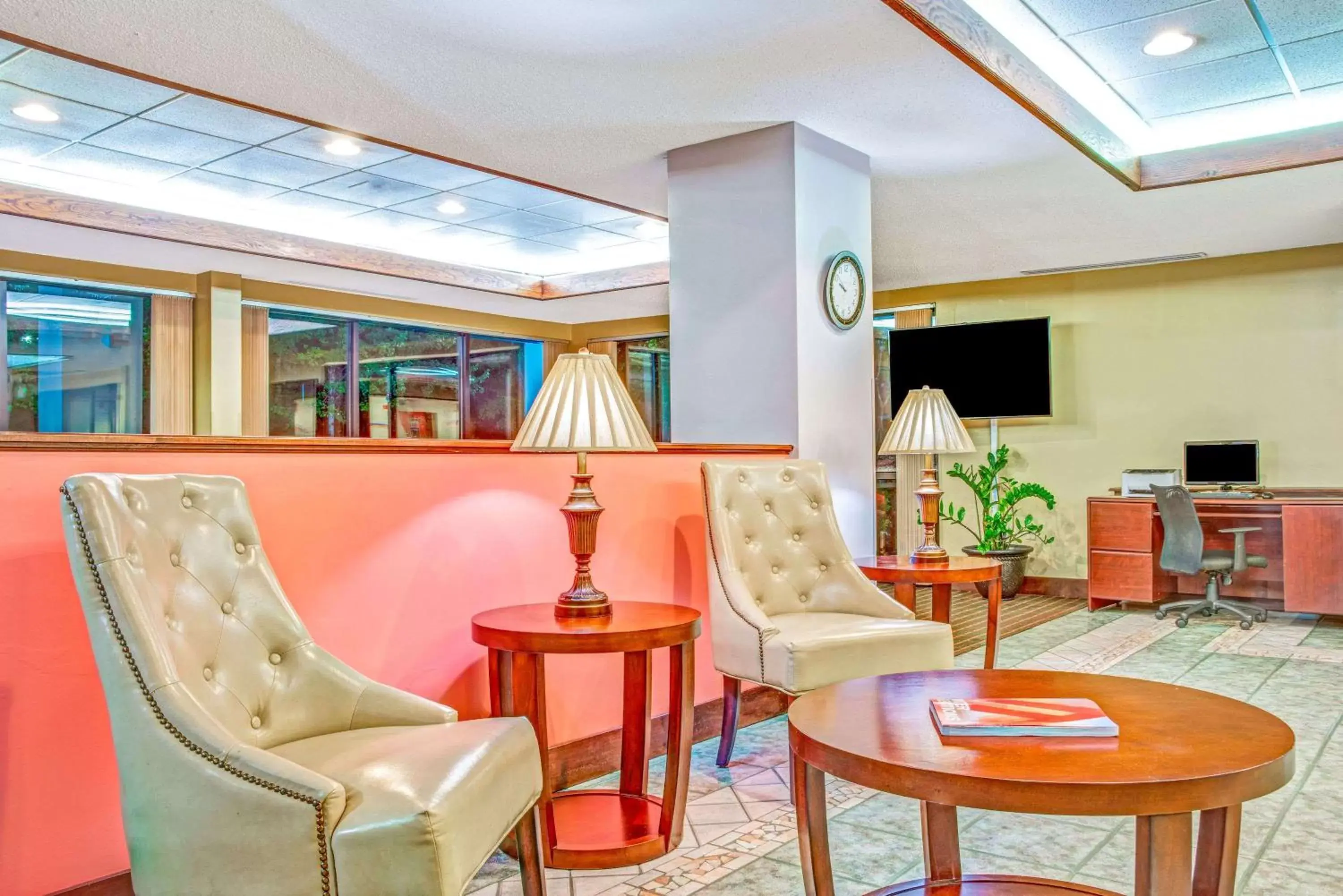 Lobby or reception in Baymont by Wyndham McDonough Lobby or reception in Baymont by Wyndham McDonough