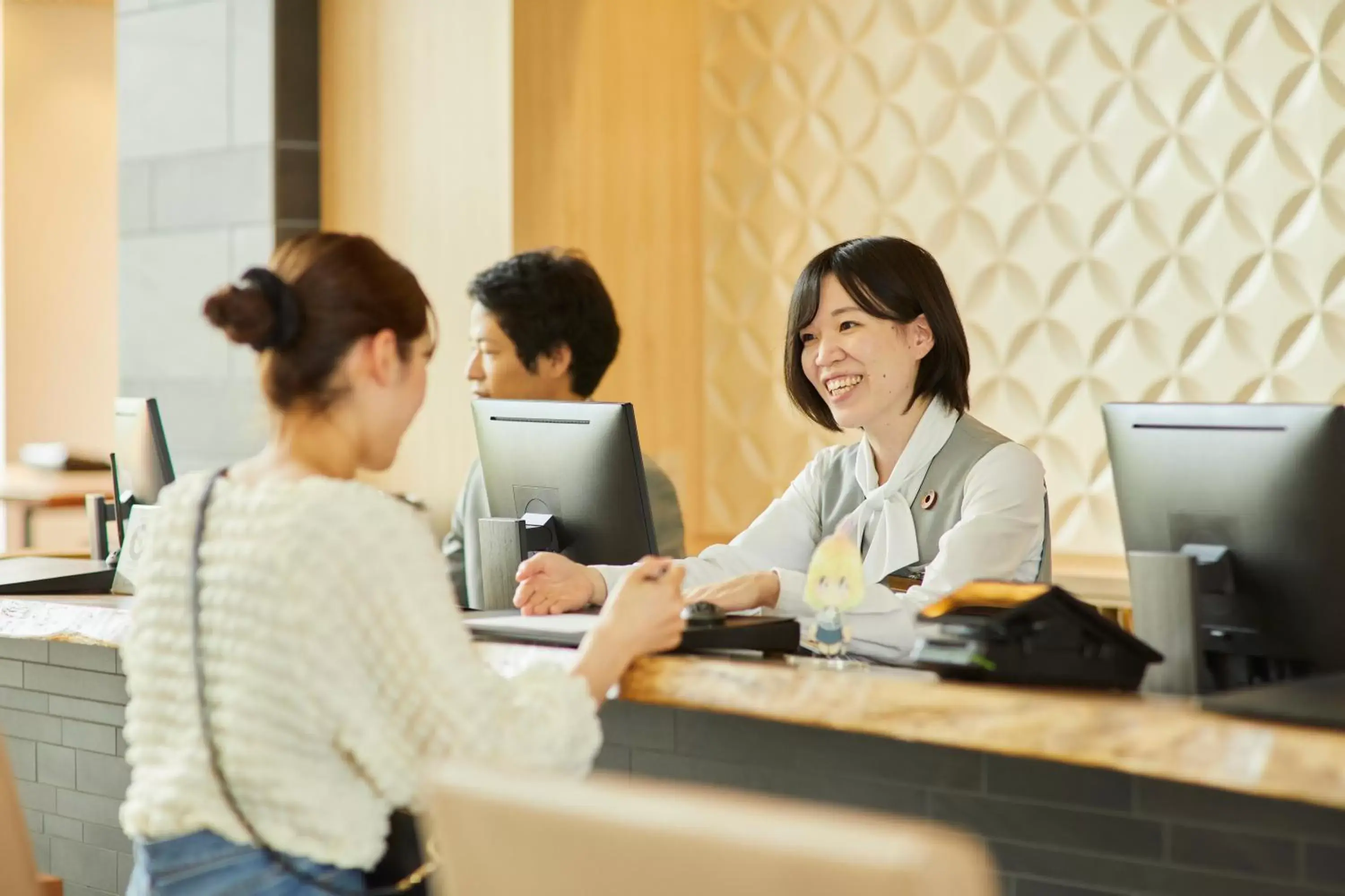 Staff in Kanazawa Sainoniwa Hotel