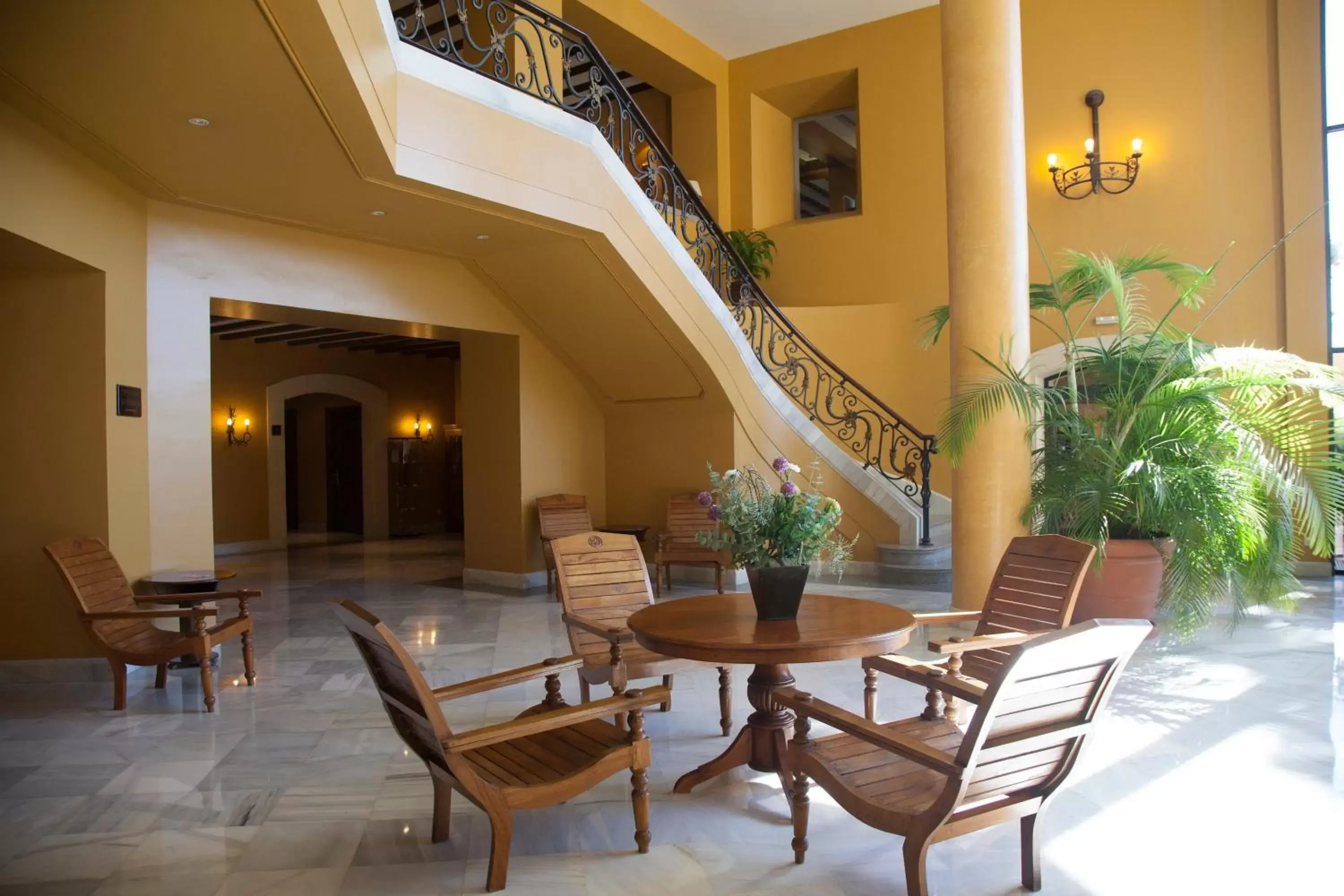 Lobby or reception in Hotel Duque de Najera