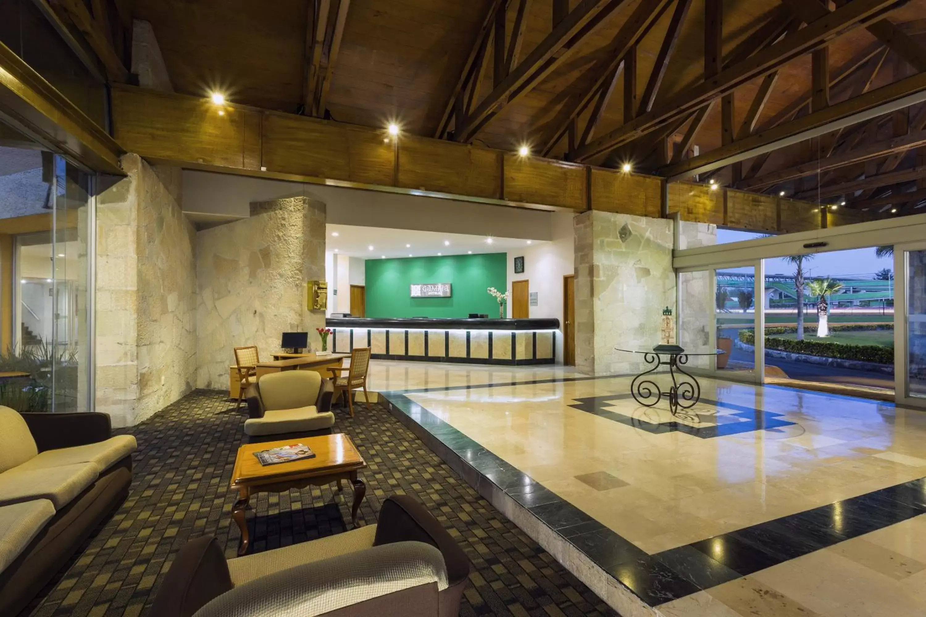 Lobby or reception, Swimming Pool in Gamma Pachuca