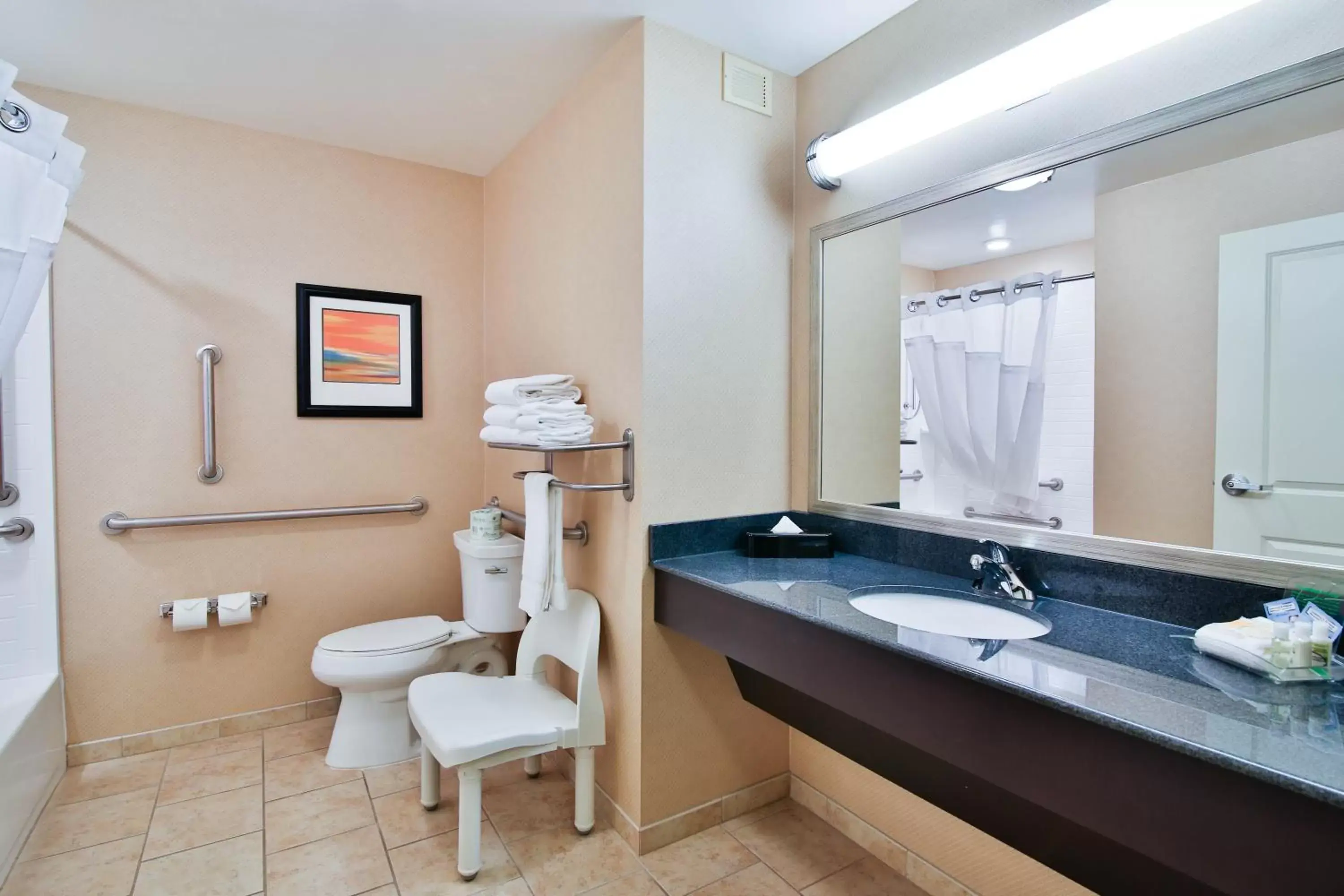 Photo of the whole room, Bathroom in Holiday Inn Bismarck, an IHG Hotel