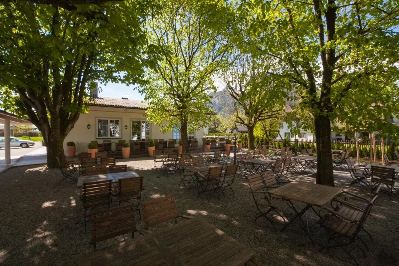 Patio, Restaurant/Places to Eat in Hotel Gasthof Mostwastl