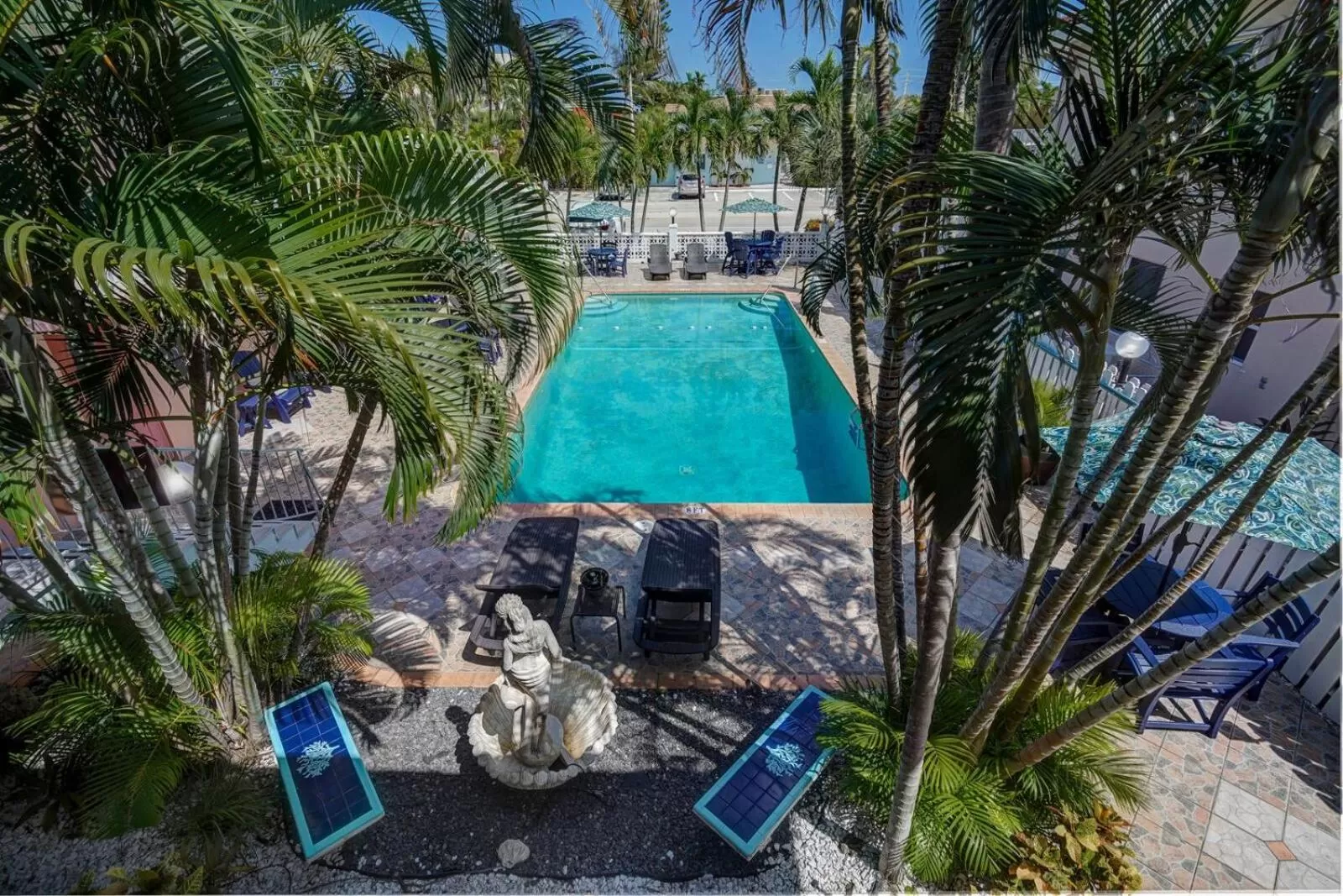 Pool View in Sea Garden by the Sea