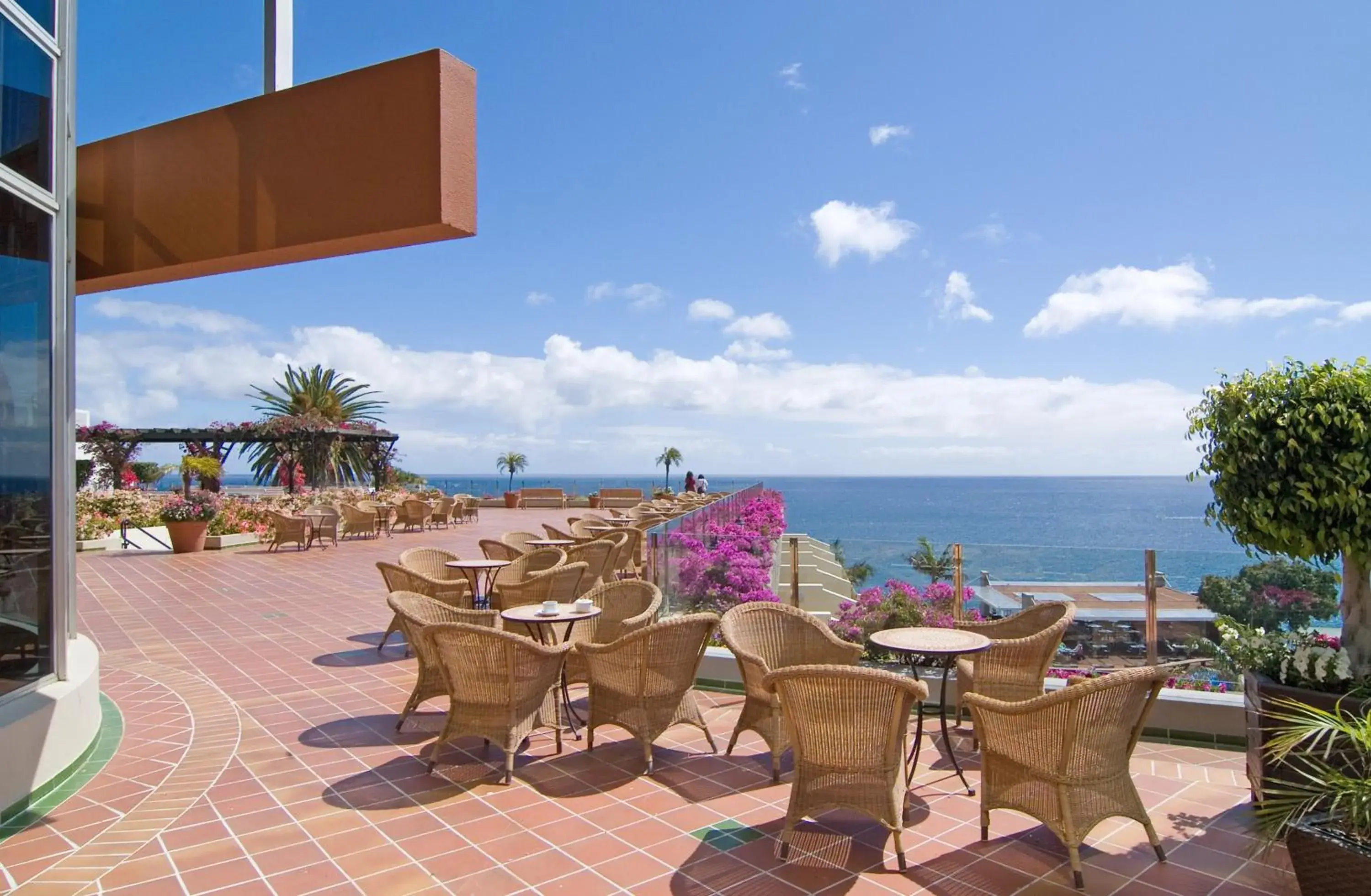 Patio in Pestana Carlton Madeira Ocean Resort Hotel