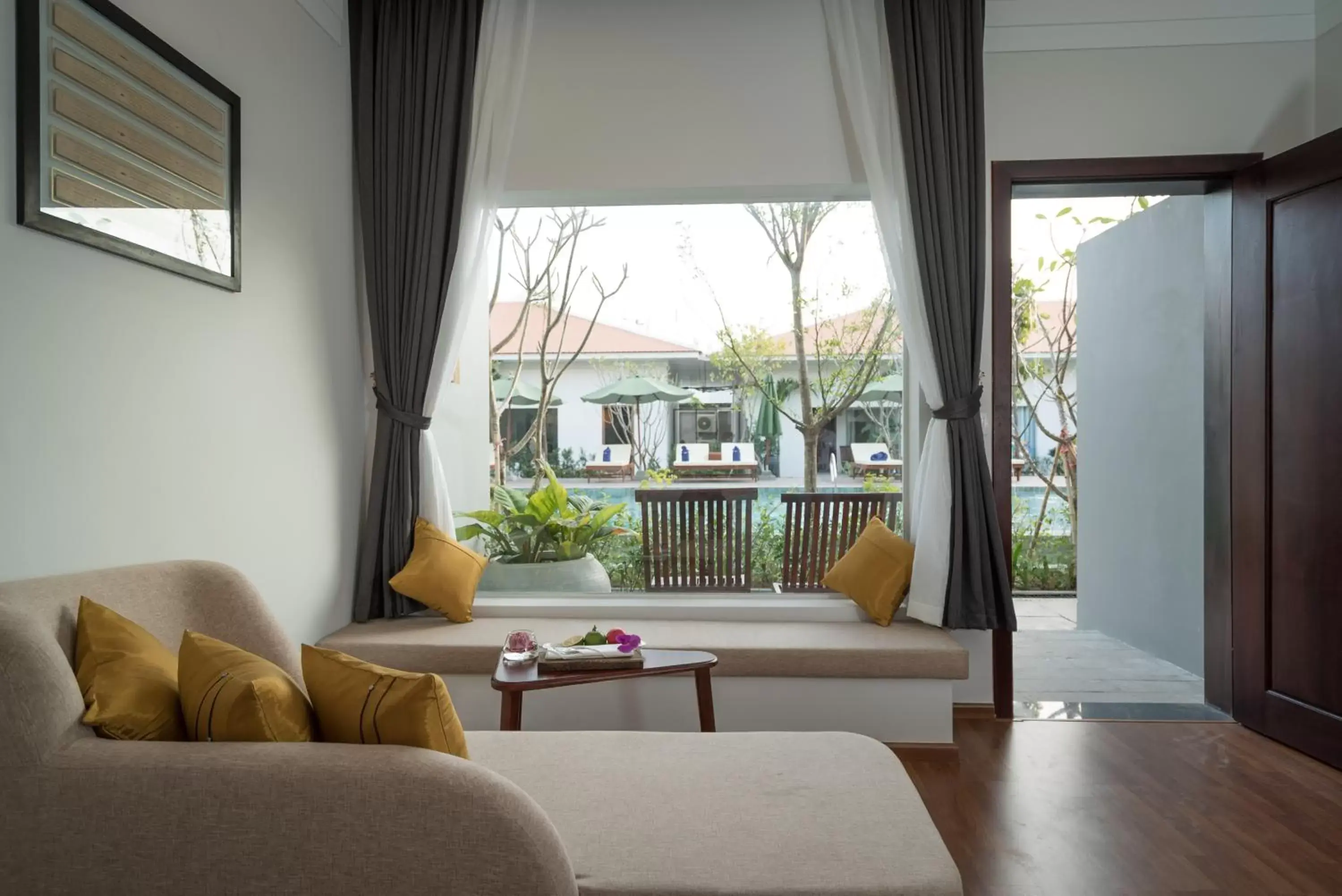 Balcony/Terrace, Seating Area in Sabara Angkor Resort & Spa