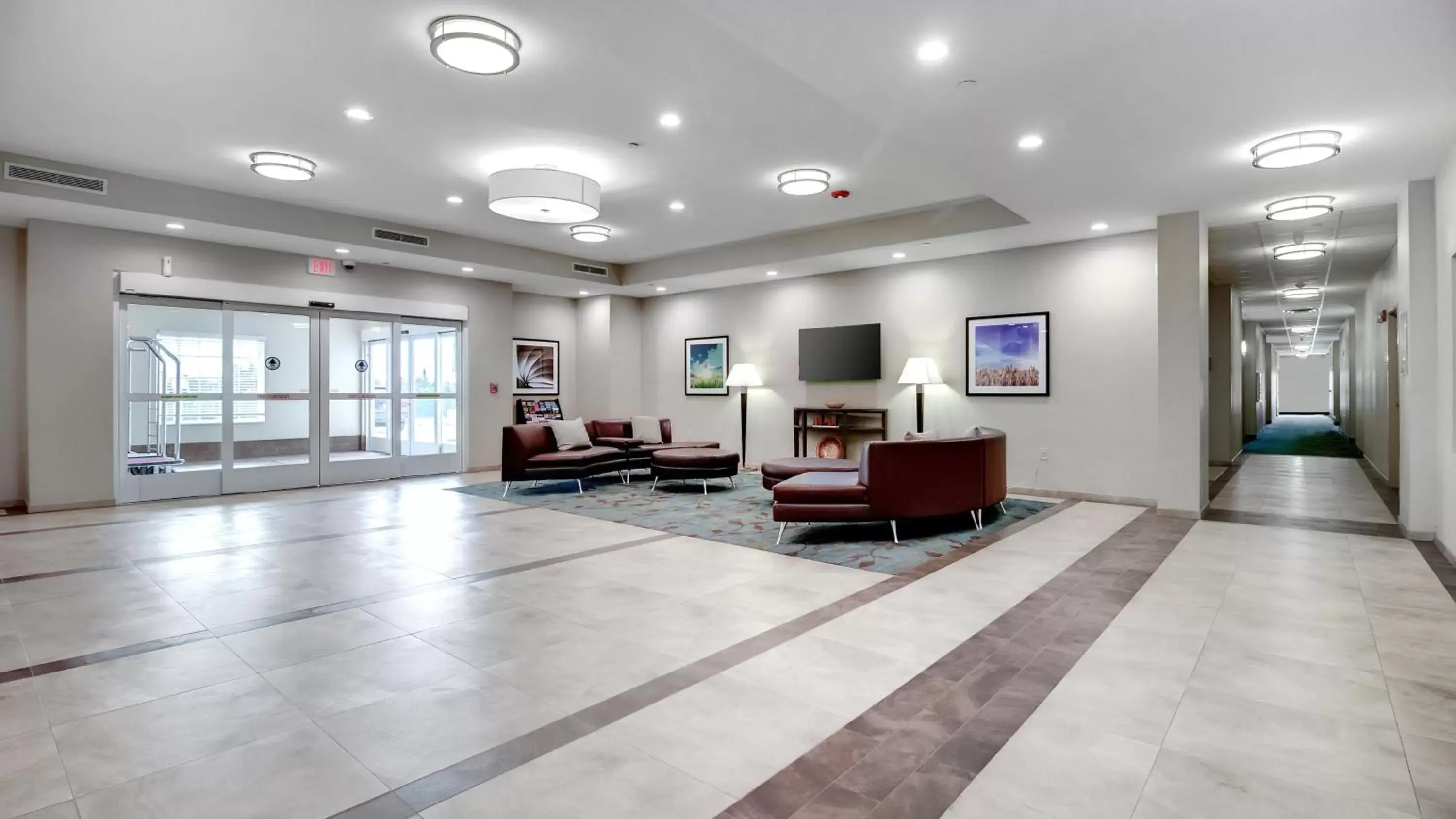 Lobby or reception, Lobby/Reception in Candlewood Suites Waco, an IHG Hotel