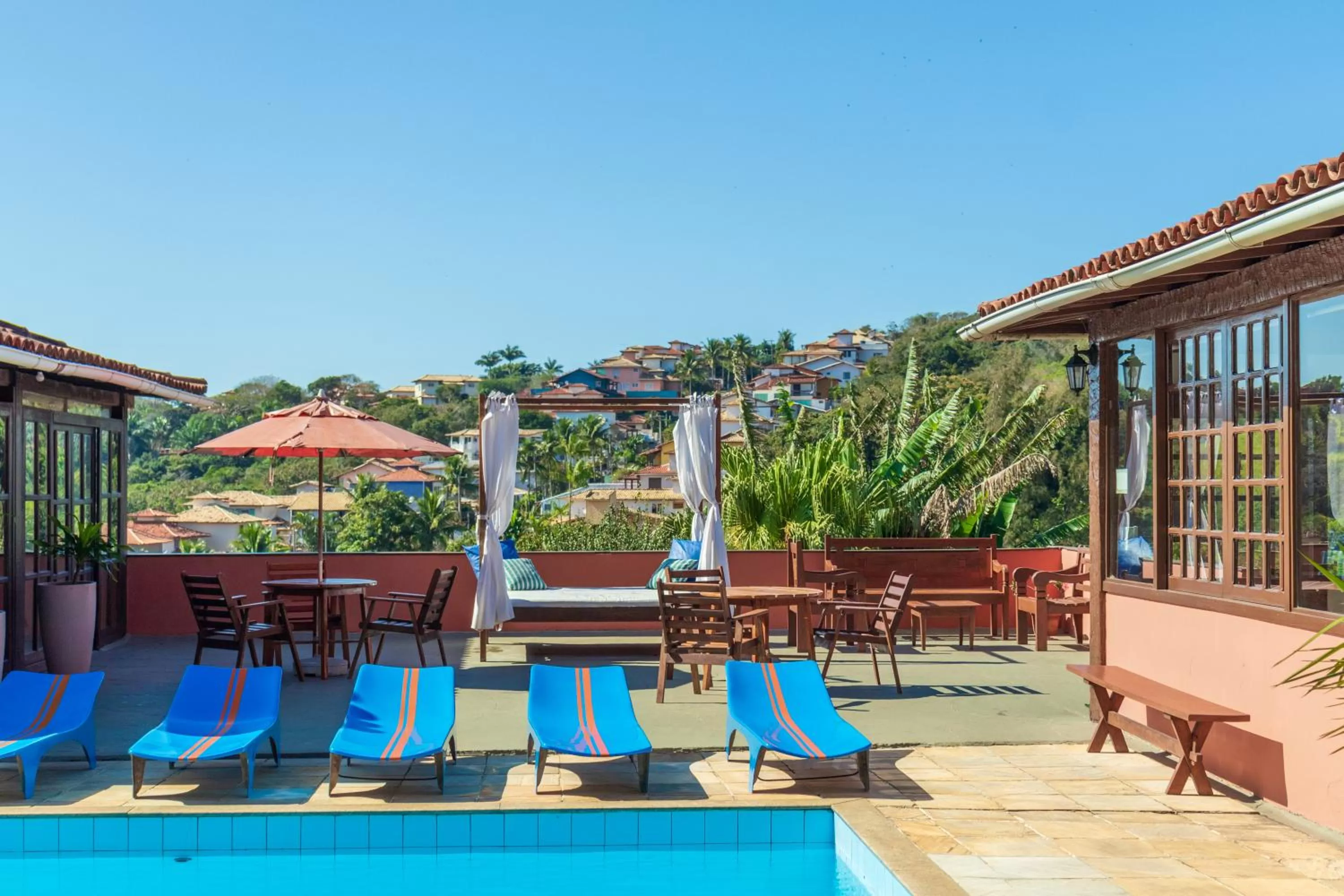 Patio in Pousada dos Coqueiros Búzios