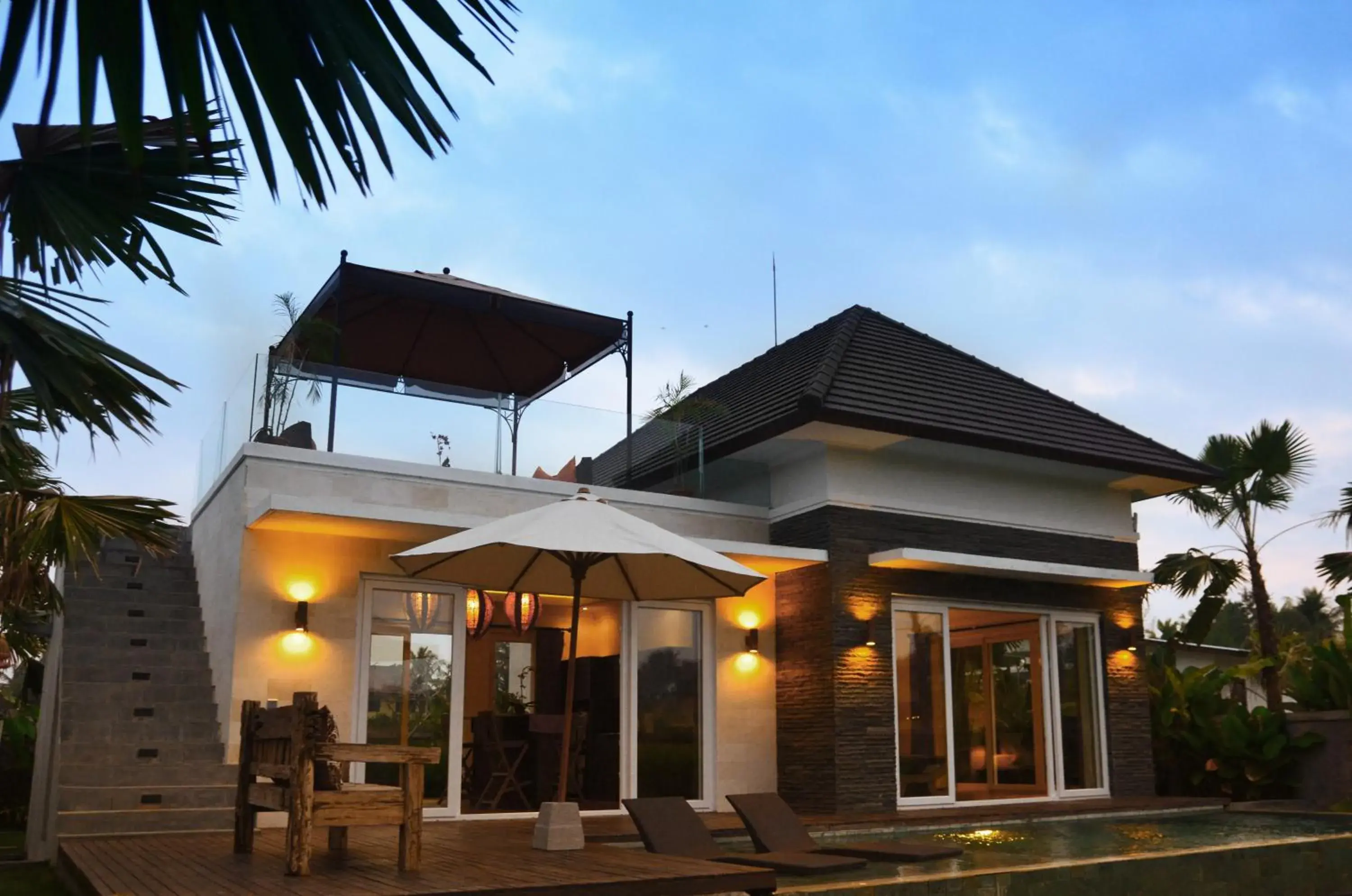 Property Building in The Samara Villas & Restaurant