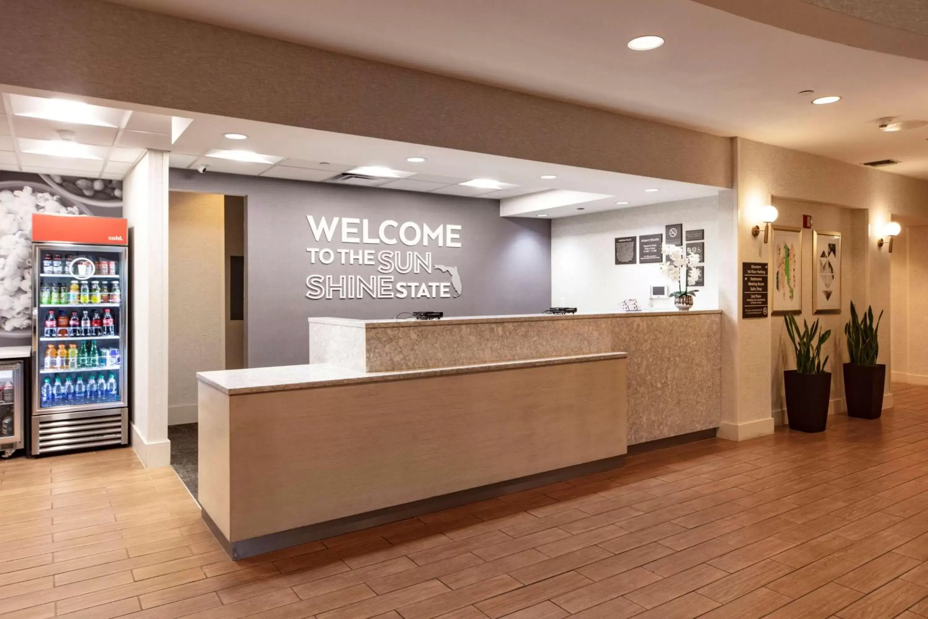 Lobby or reception, Lobby/Reception in Hampton Inn & Suites Miami Airport South/Blue Lagoon