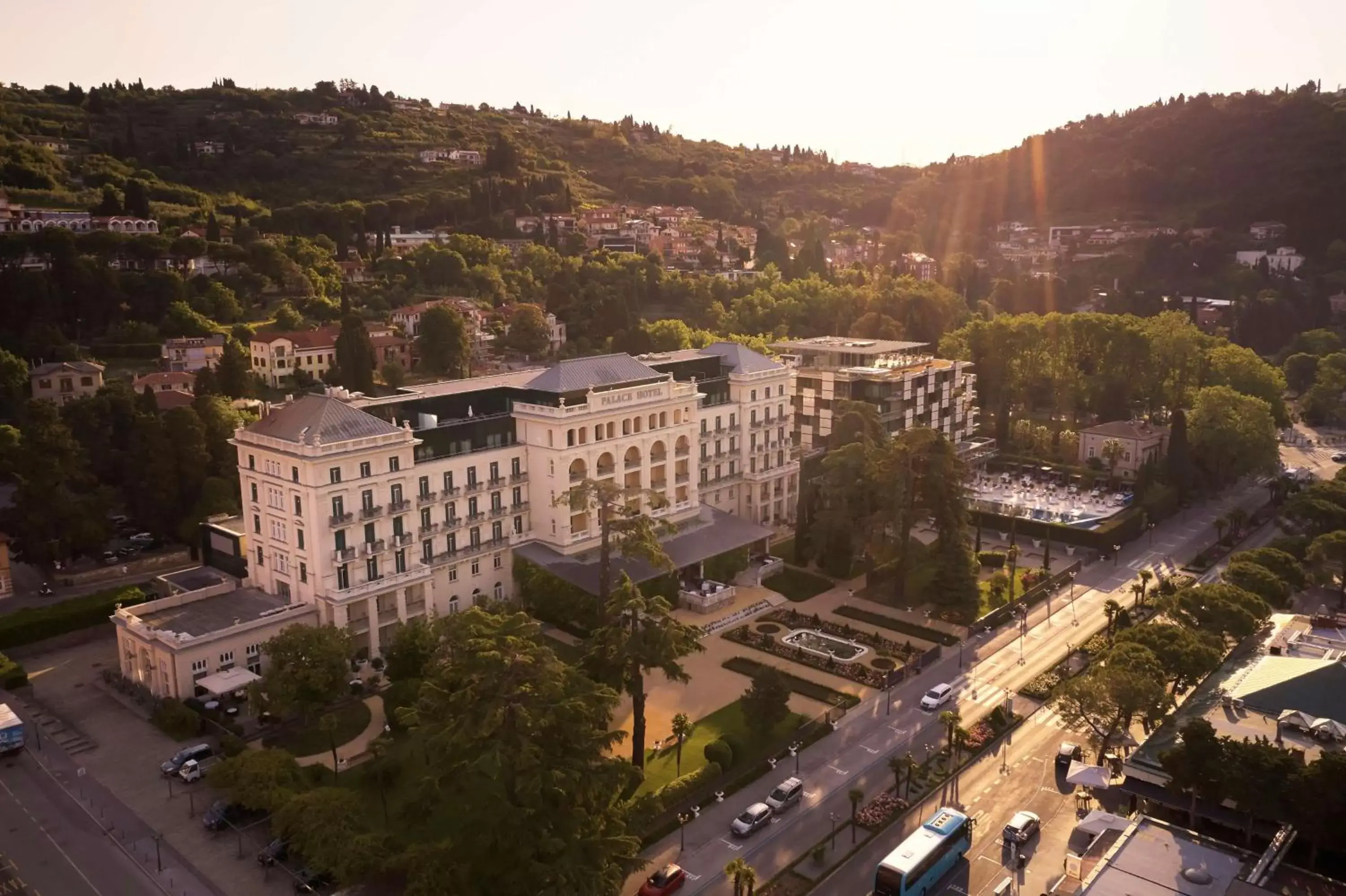 Property building, Bird's-eye View in Hotel Kempinski Palace Portorož