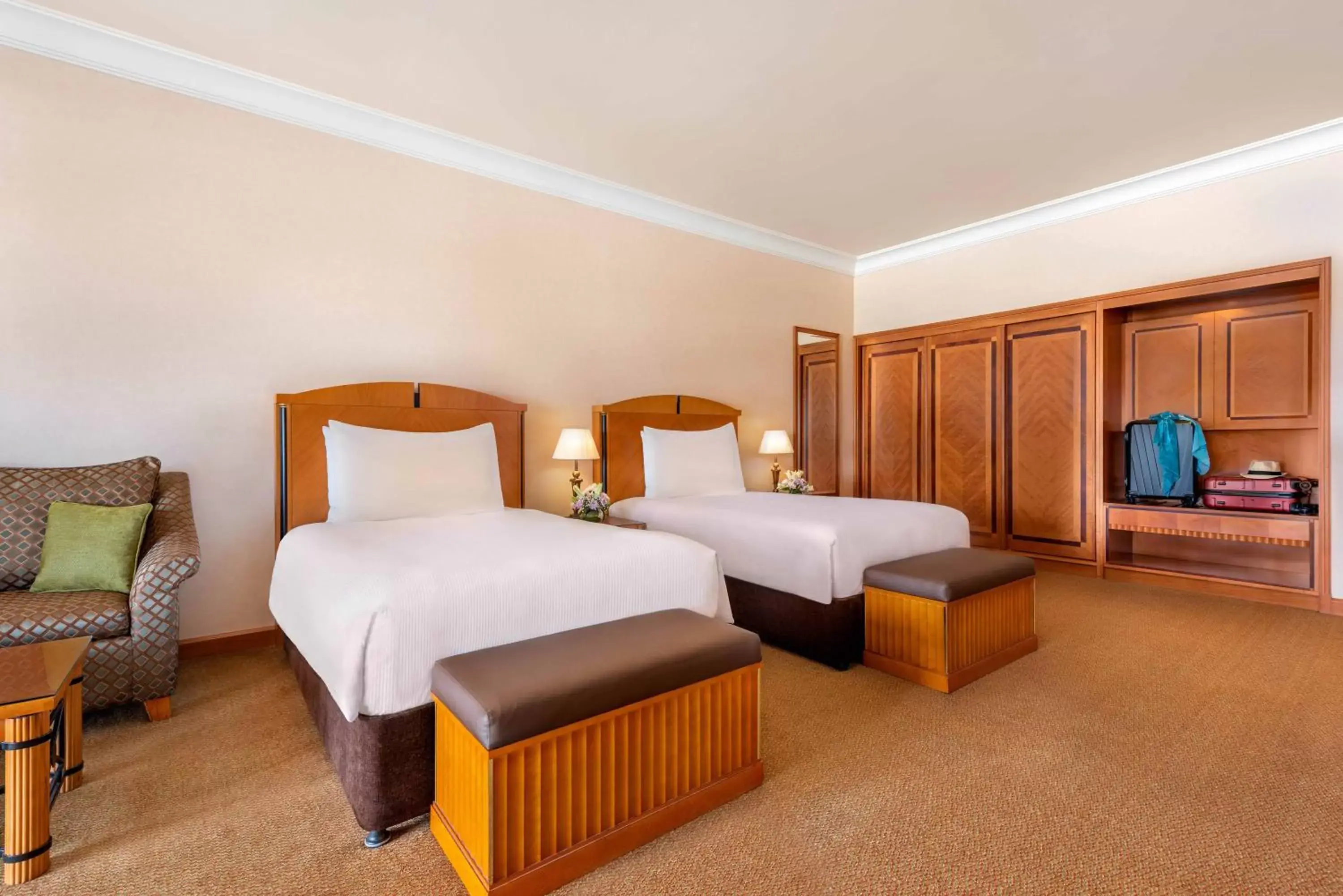 Superior Room TwinFree daily shuttle bus to Yas attractions, Yas Mall and Grand Mosque in Al Raha Beach Hotel