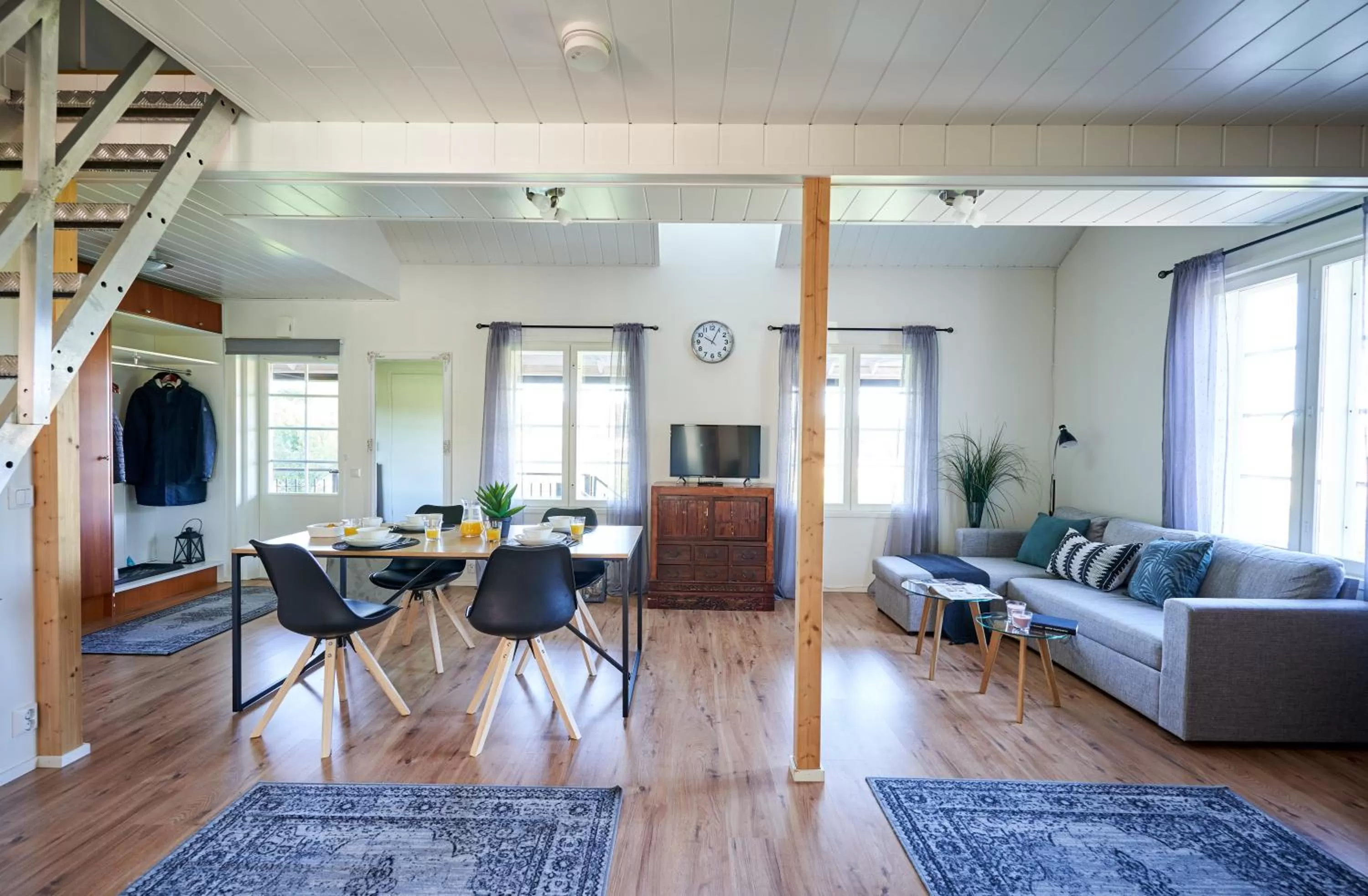 Seating area in Hotel Villa Molnby