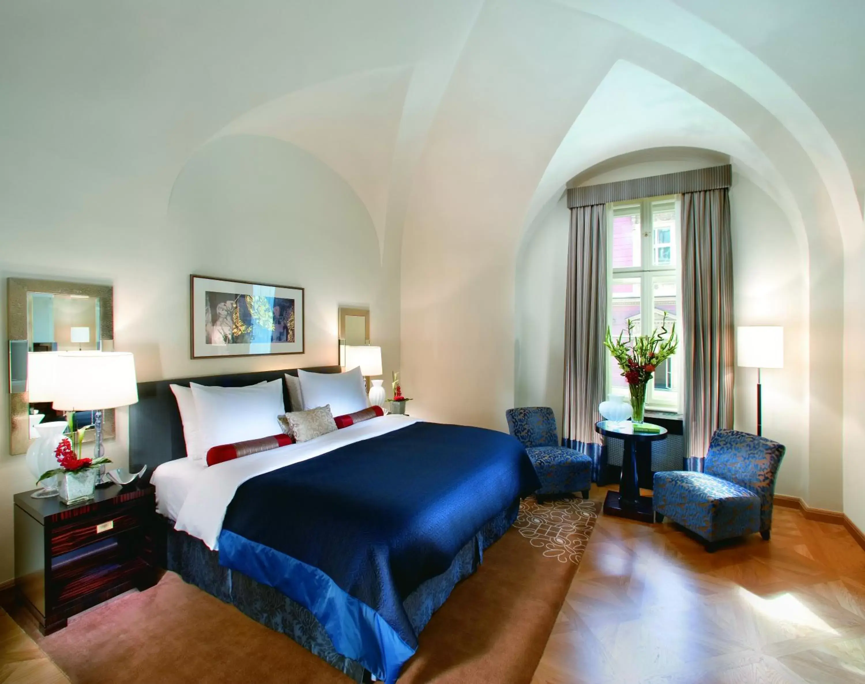 Bed in Mandarin Oriental, Prague