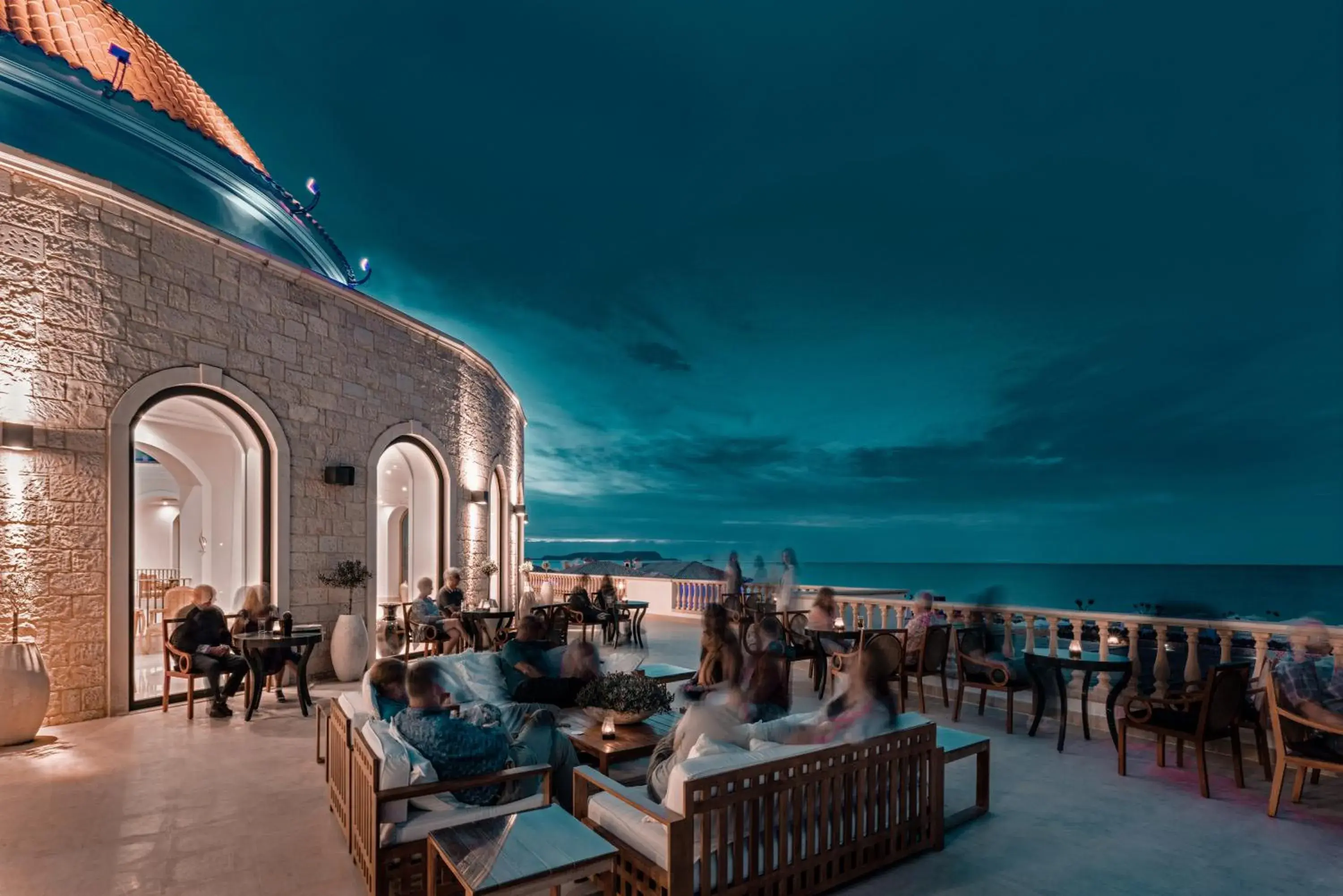 Lounge or bar, Restaurant/Places to Eat in Mitsis Laguna Resort & Spa