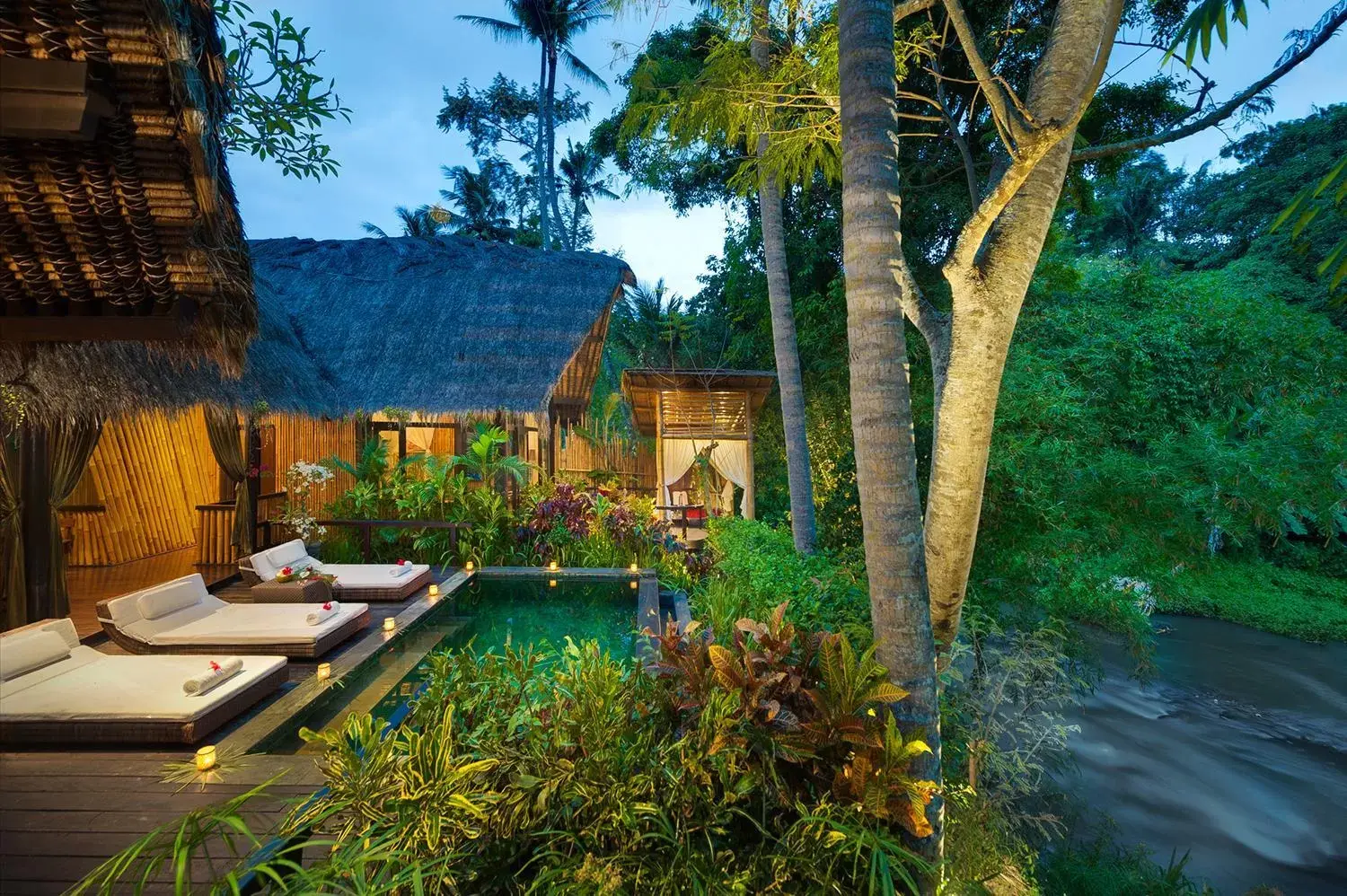 Natural landscape in Fivelements Retreat Bali