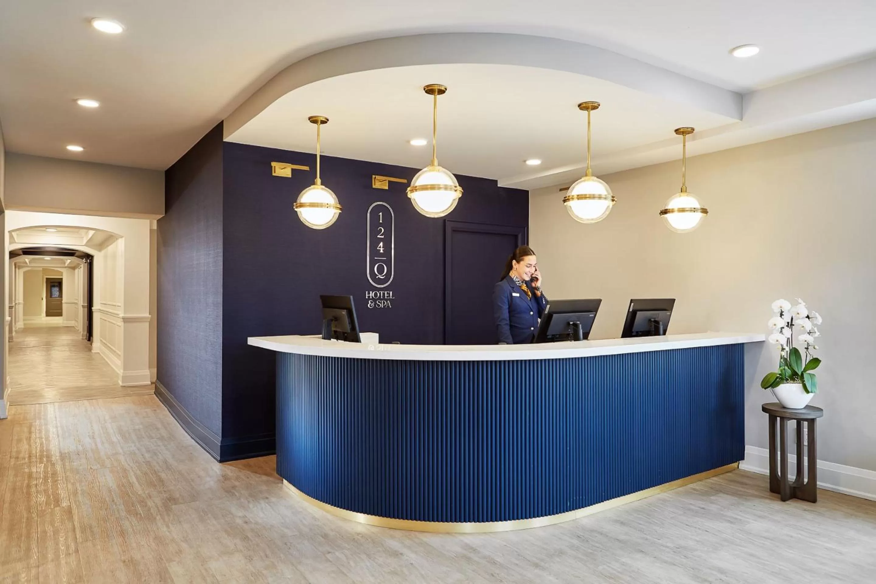 Lobby or reception in 124 on Queen Hotel & Spa