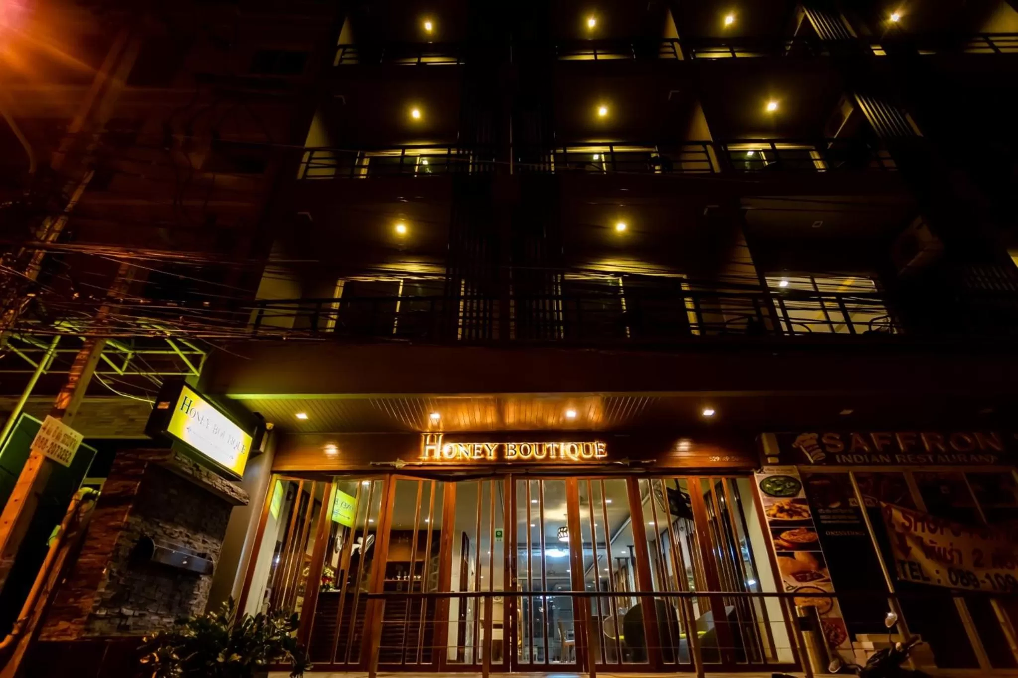 Property building in Honey Boutique Hotel