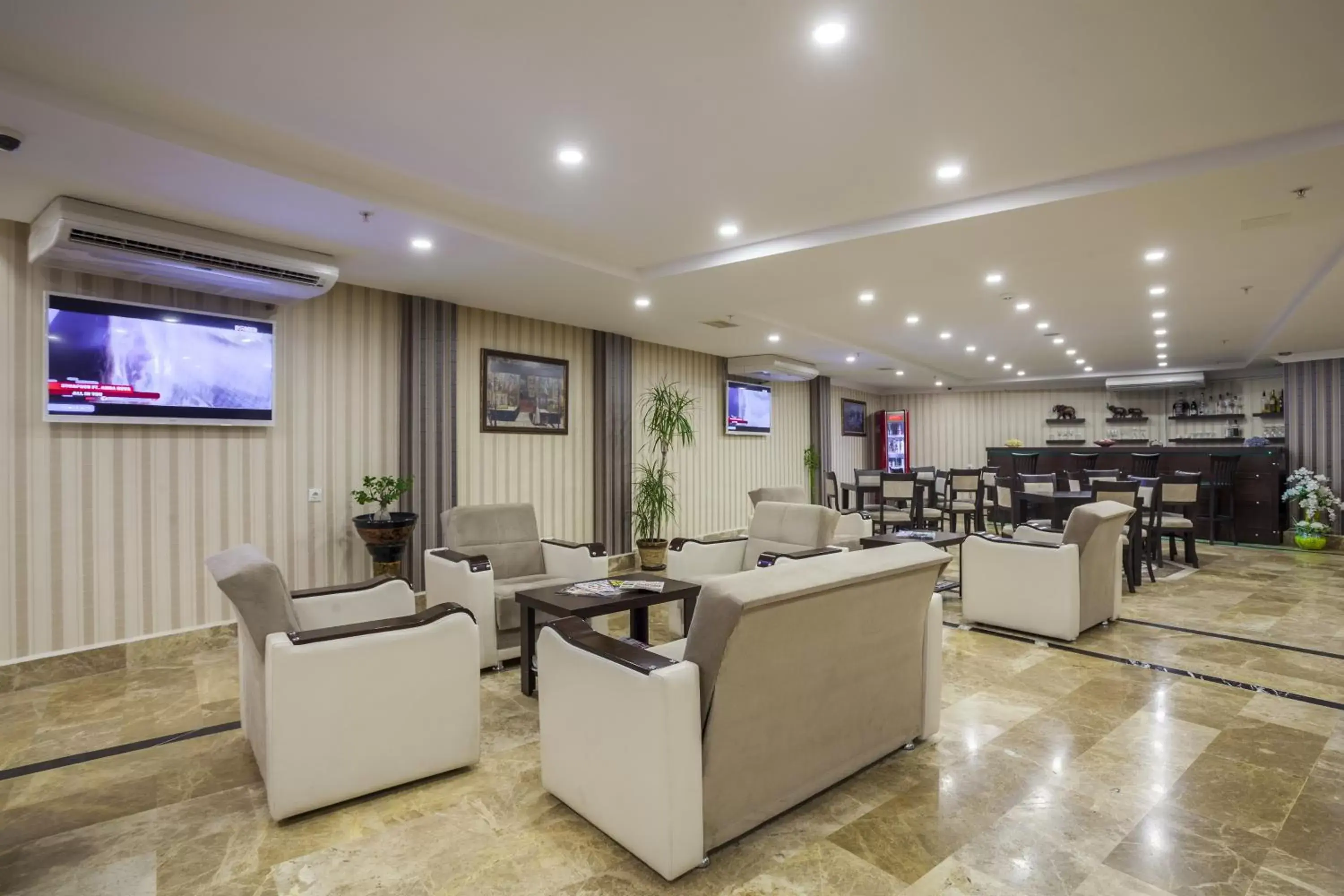 Lobby or reception in Ayhan Hotel