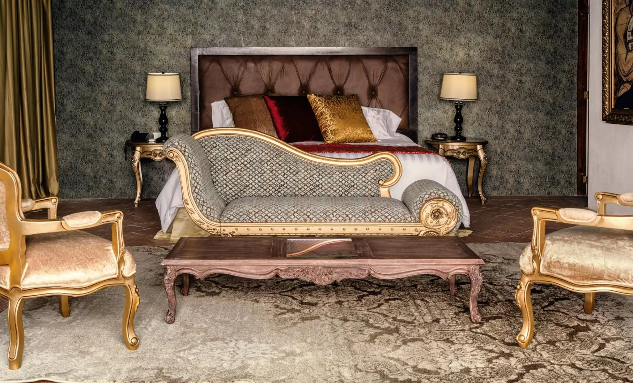 Bed in Hotel Doña Manuela