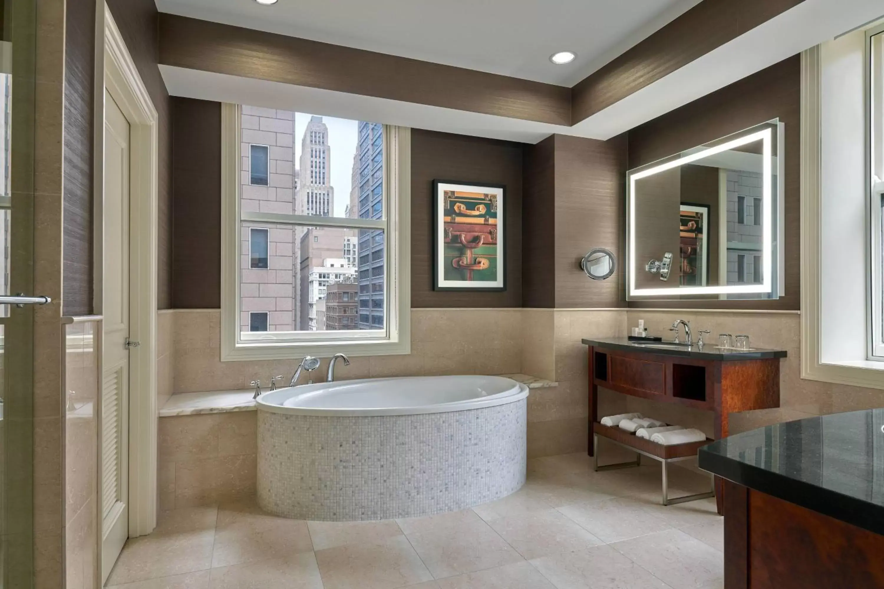 Bathroom in JW Marriott Chicago