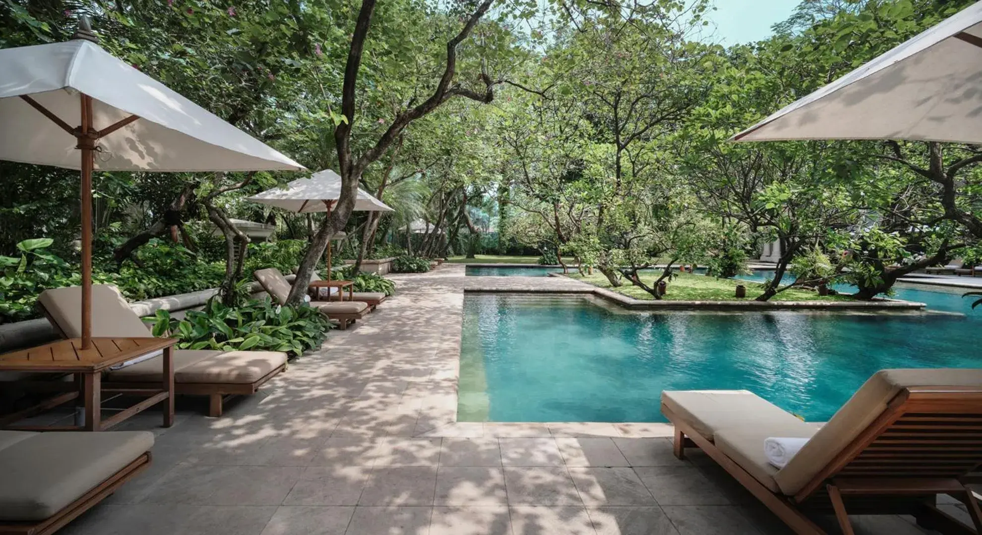 Garden, Swimming Pool in The Dharmawangsa Jakarta