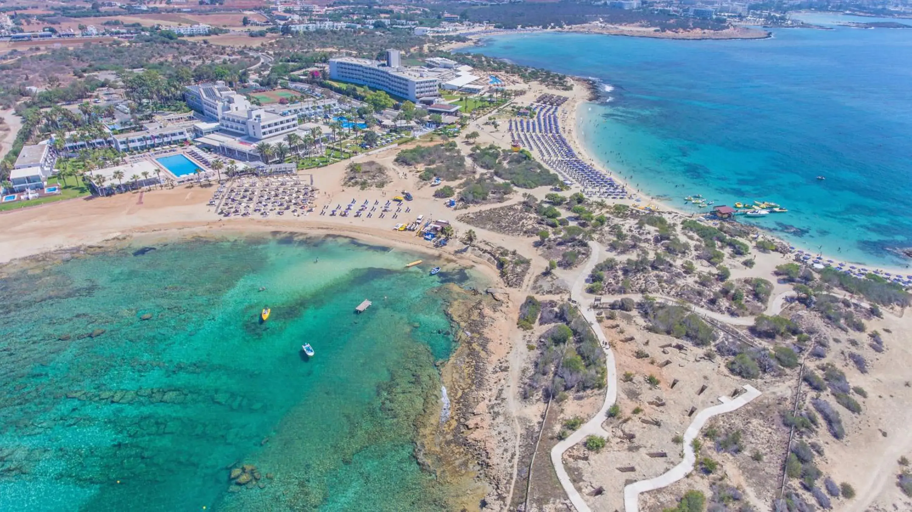 Bird's eye view, Bird's-eye View in The Dome Beach Hotel & Resort