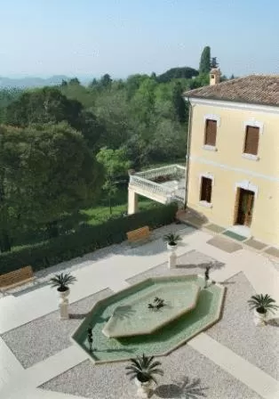 Bird's eye view in Villa Scalabrini