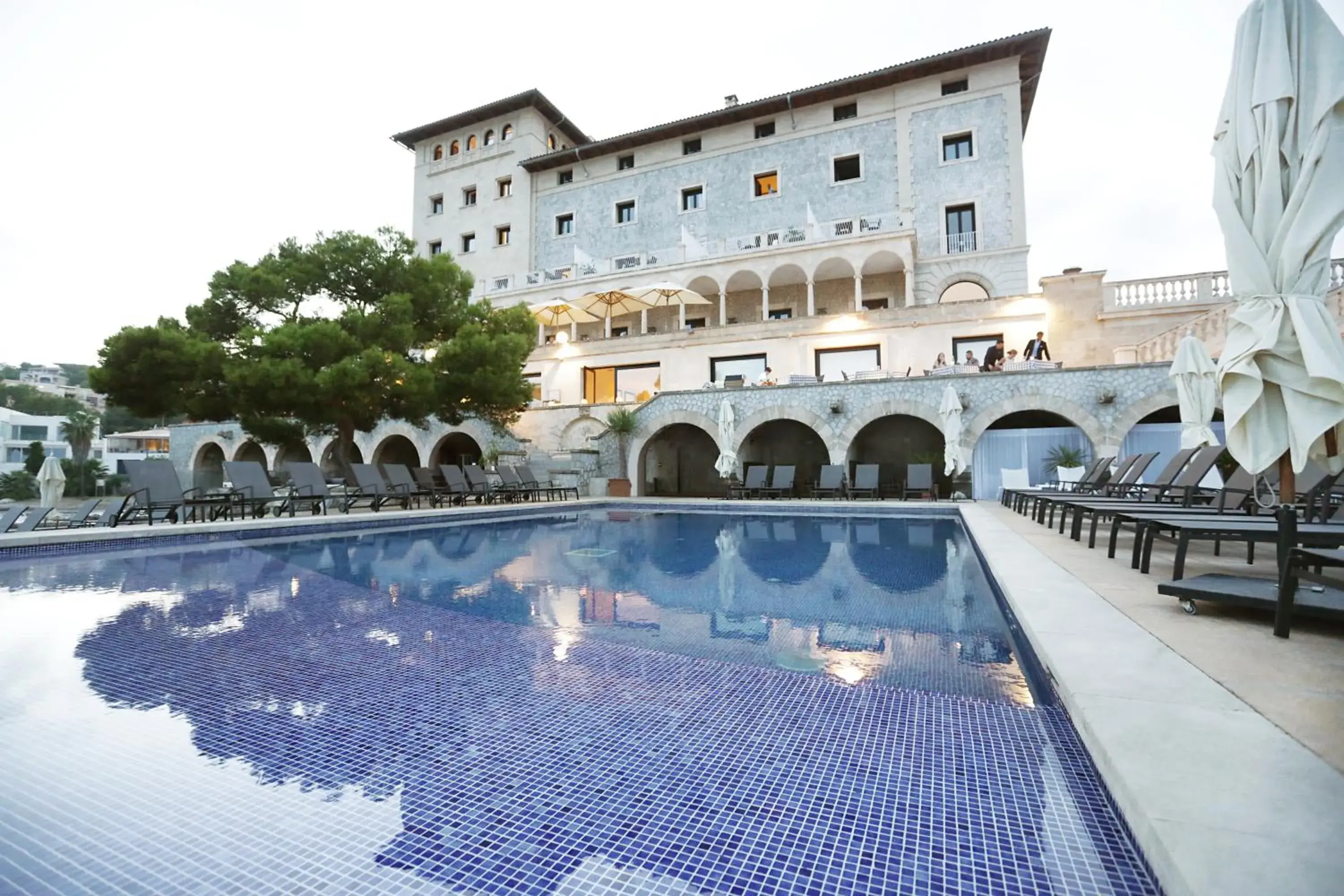 Swimming Pool in Hotel Hospes Maricel y Spa