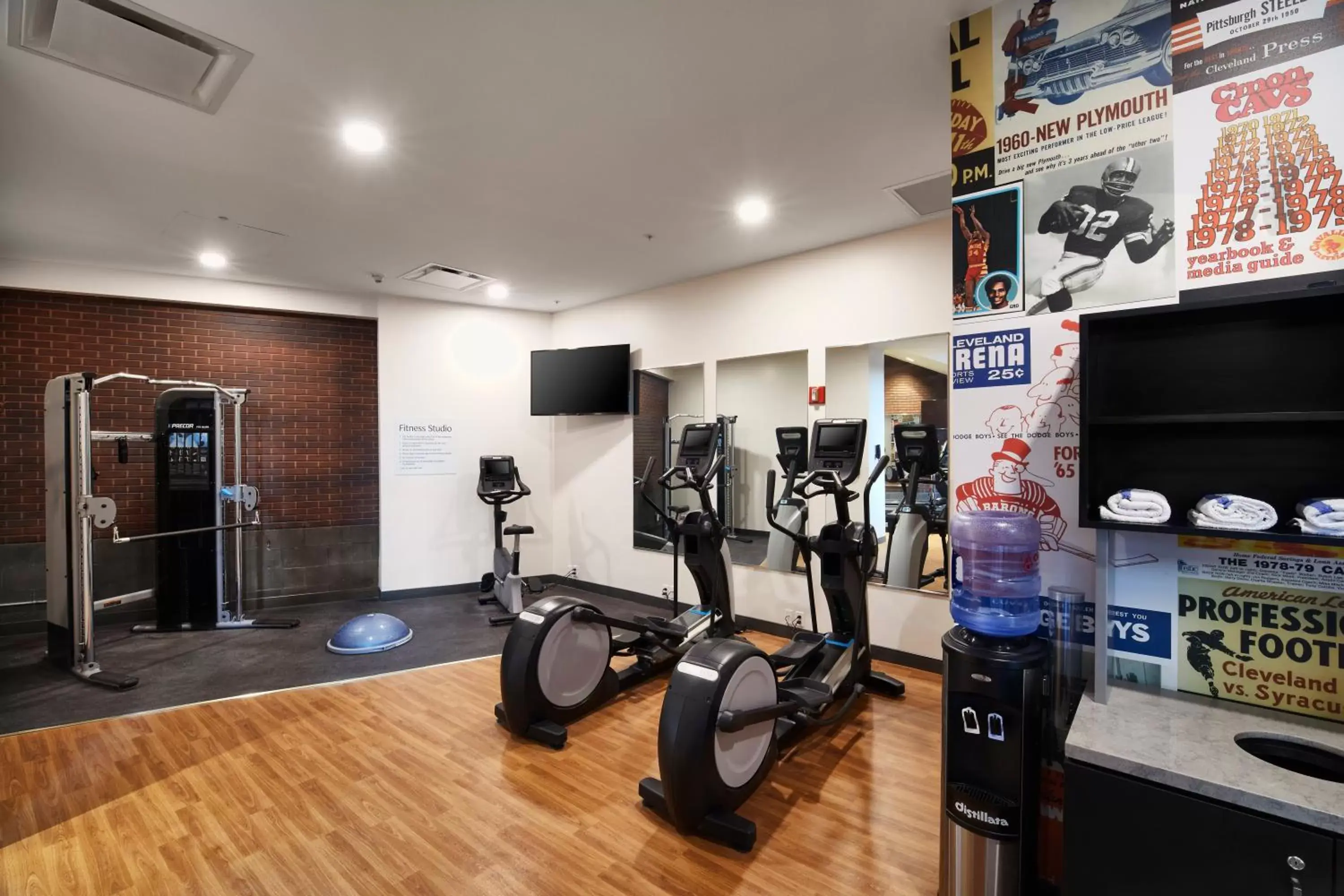 Fitness centre/facilities, Fitness Center/Facilities in Hotel Indigo Cleveland Downtown, an IHG Hotel