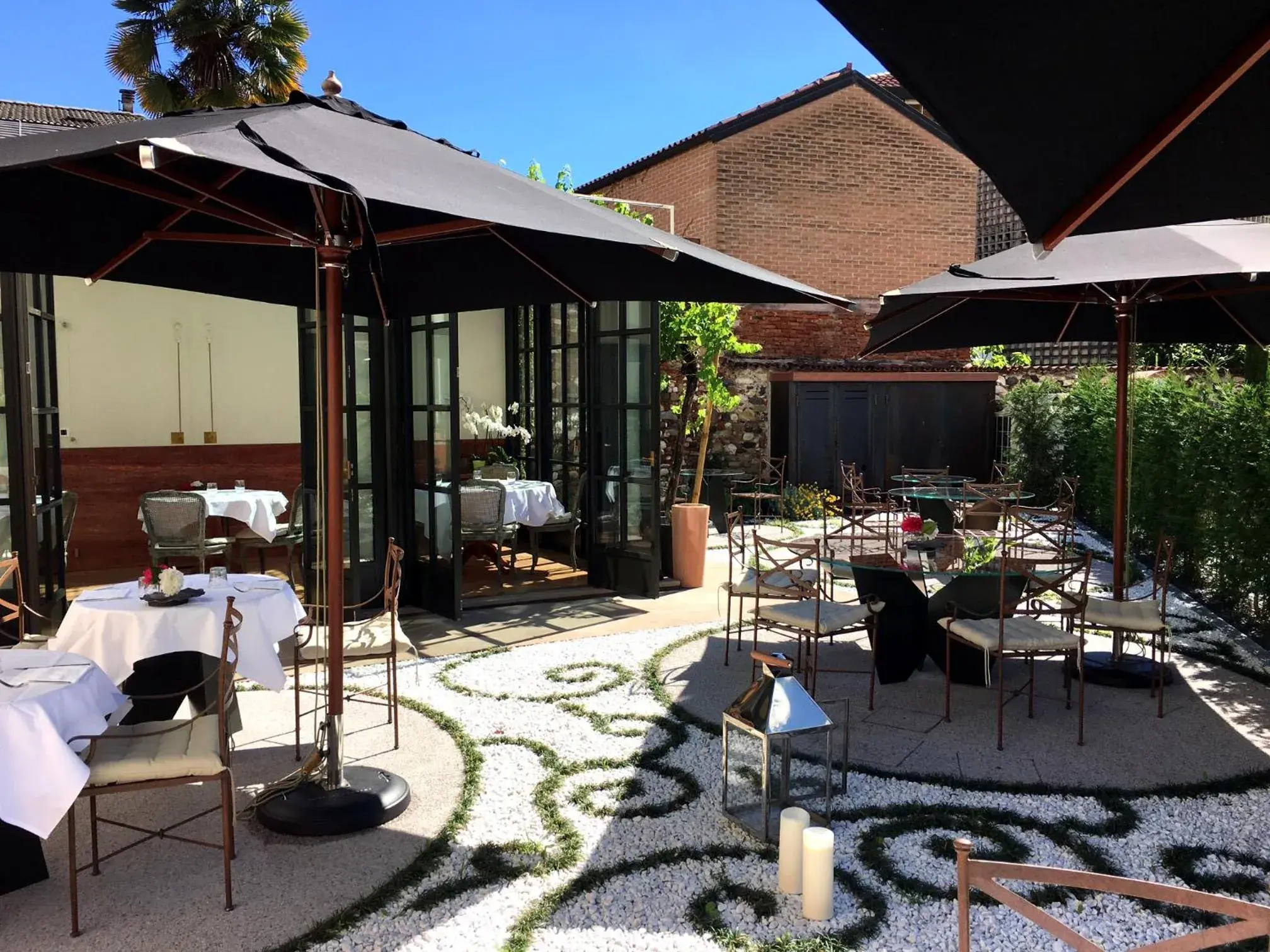 Garden, Restaurant/Places to Eat in Le Andrianelle