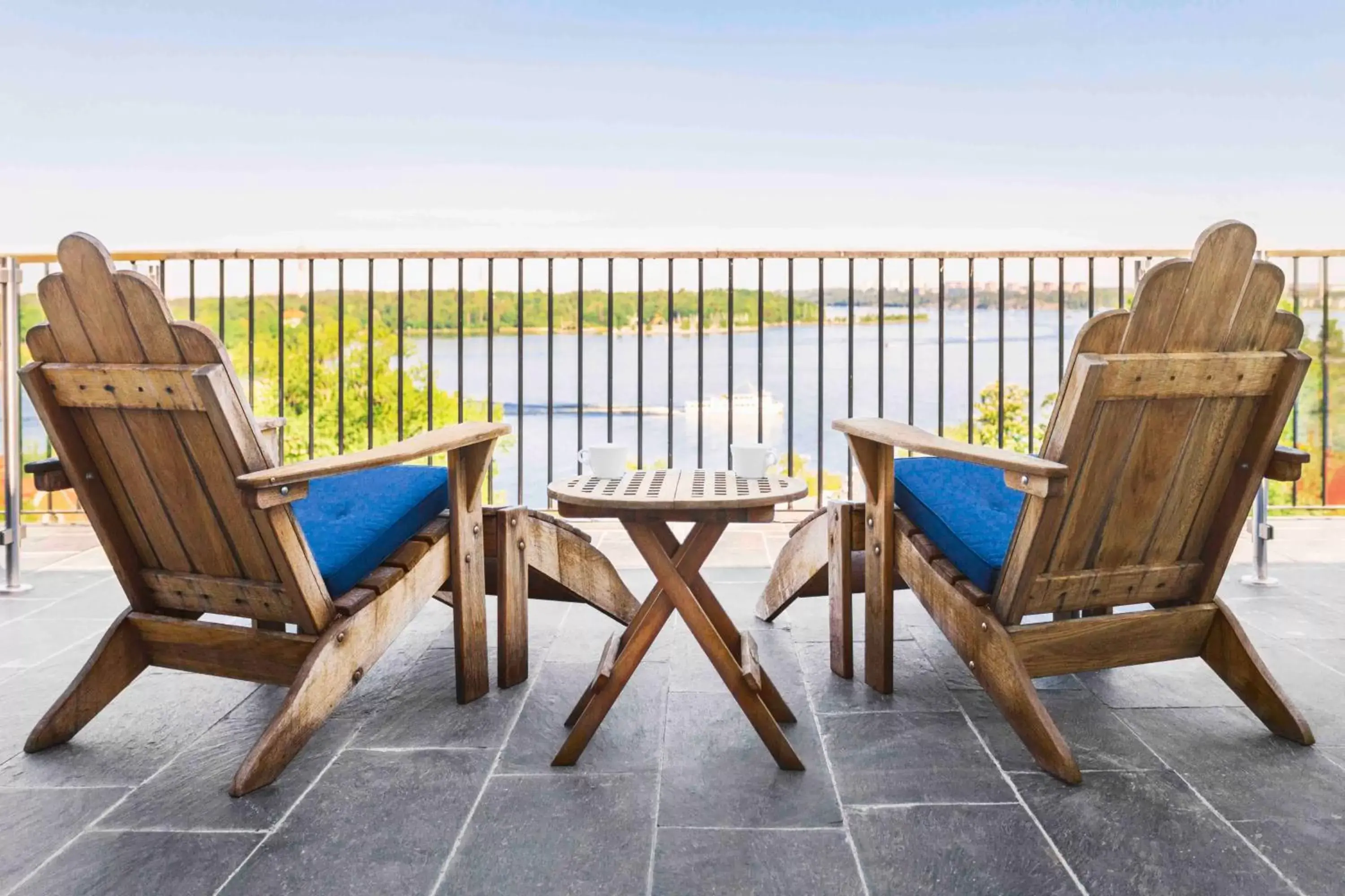 Balcony/Terrace in Hotel J, Stockholm, a Member of Design Hotels