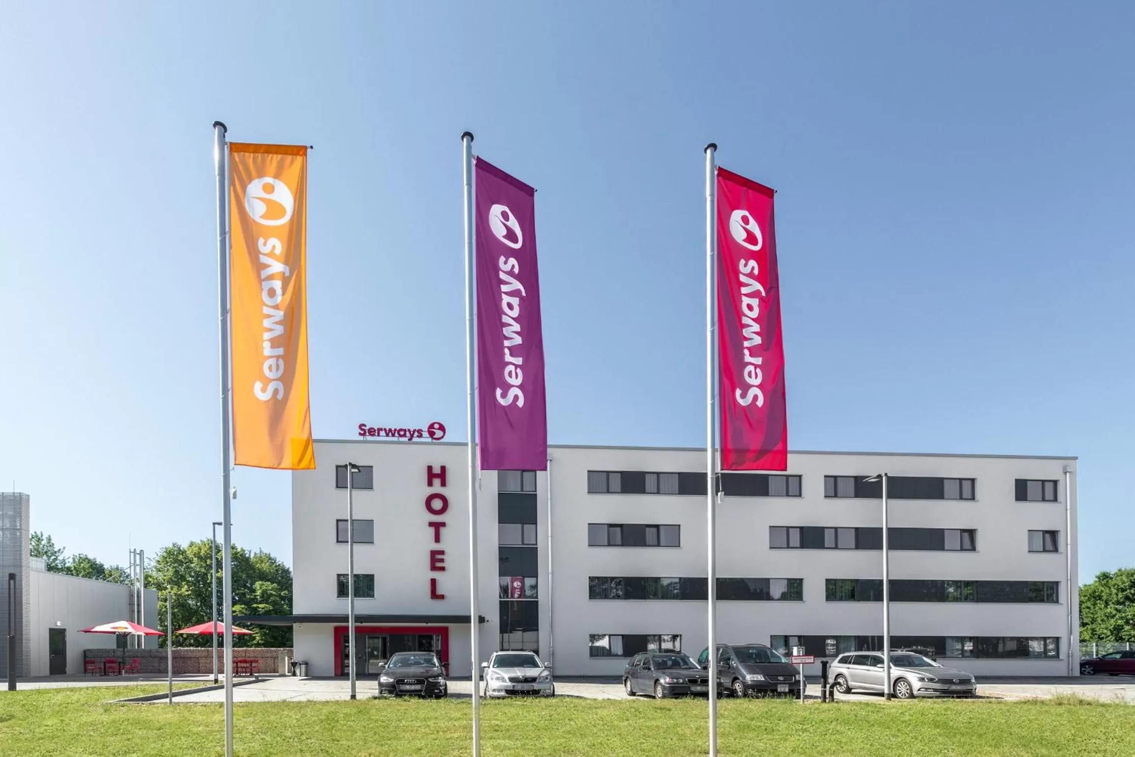 Facade/entrance in Serways Hotel Steigerwald