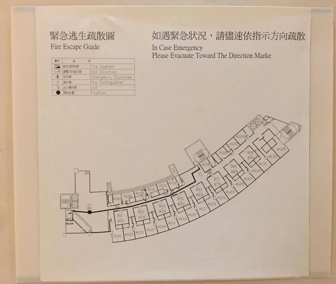 Floor Plan in Amici hotel Six Star Hostel