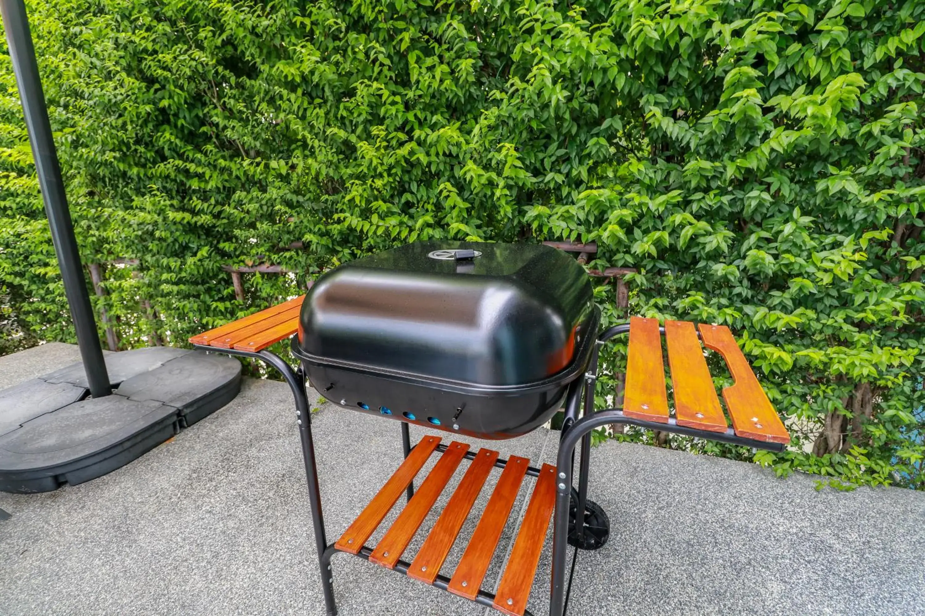 BBQ facilities in Chaum Haus Pool Villas