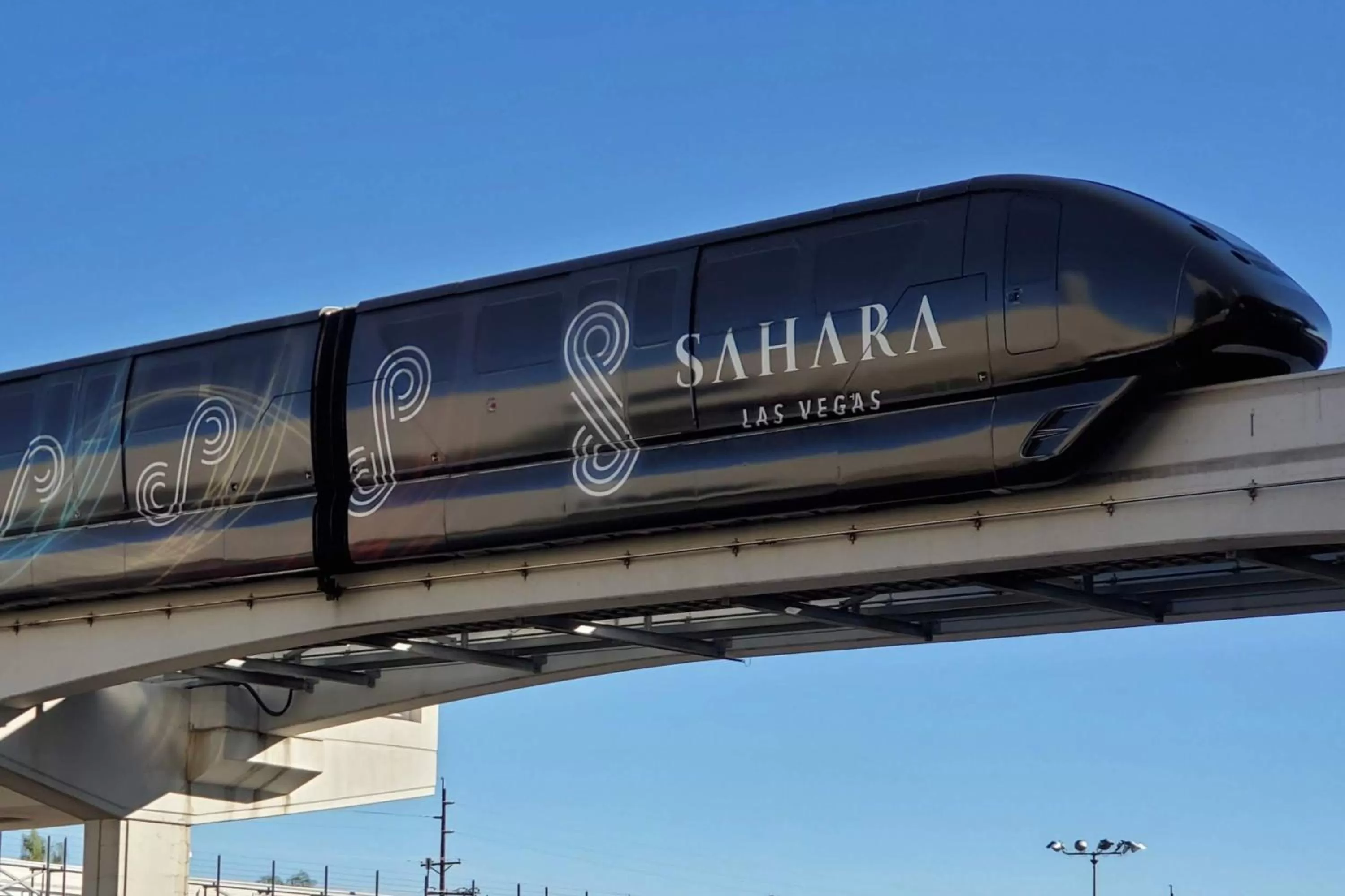 shuttle in SAHARA Las Vegas